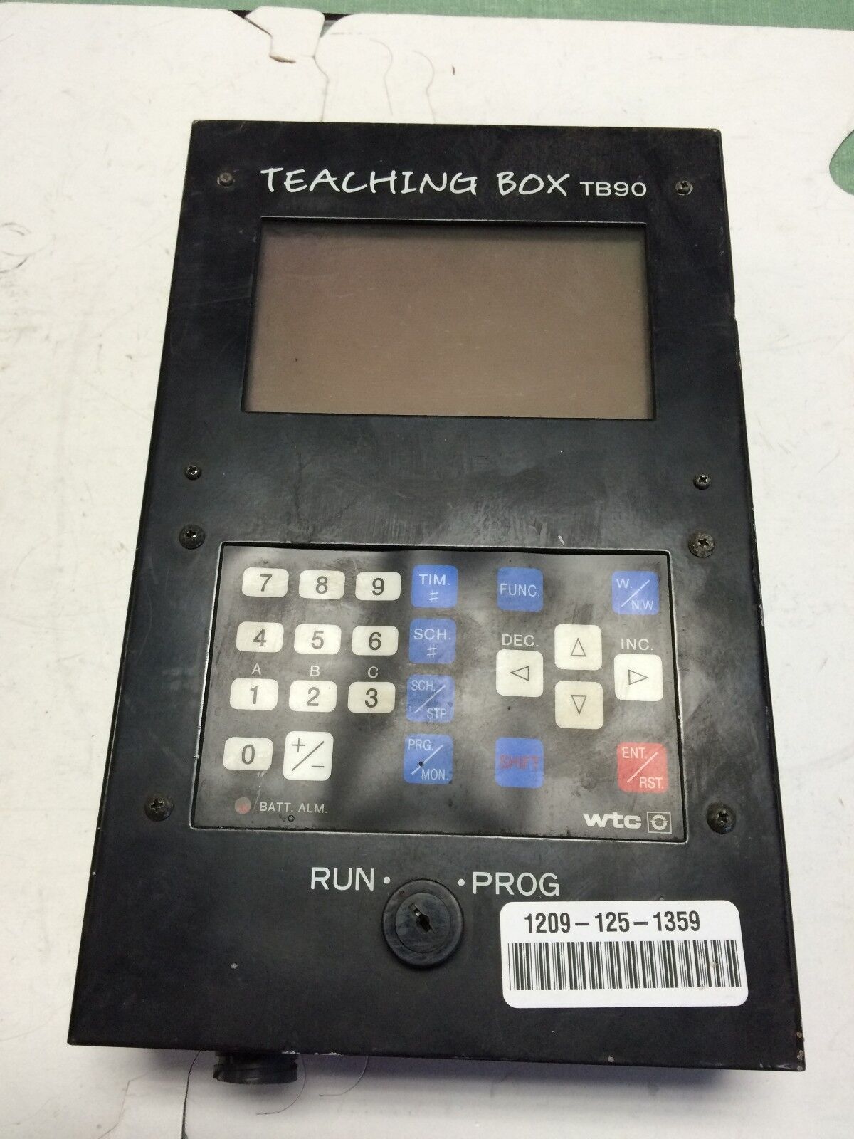 Wtc Tb90-P02a Teaching Box Tb90 Teach Pendant,Cl