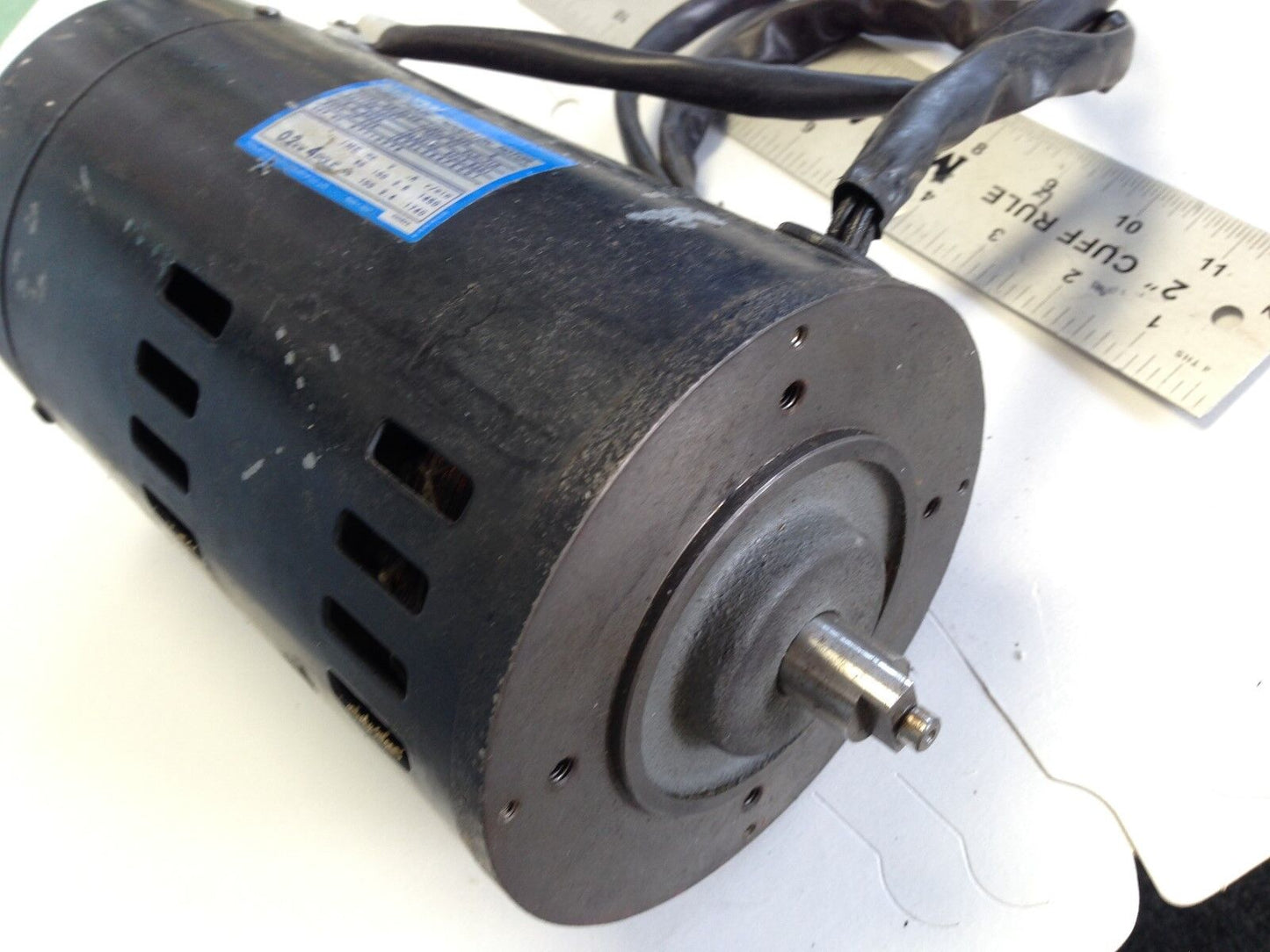 National Induction Em-Dl29 Ac Motor, 0.2 Kw, 3Ph, Fr: Dlh-71M, Rpm: 1740,Fi