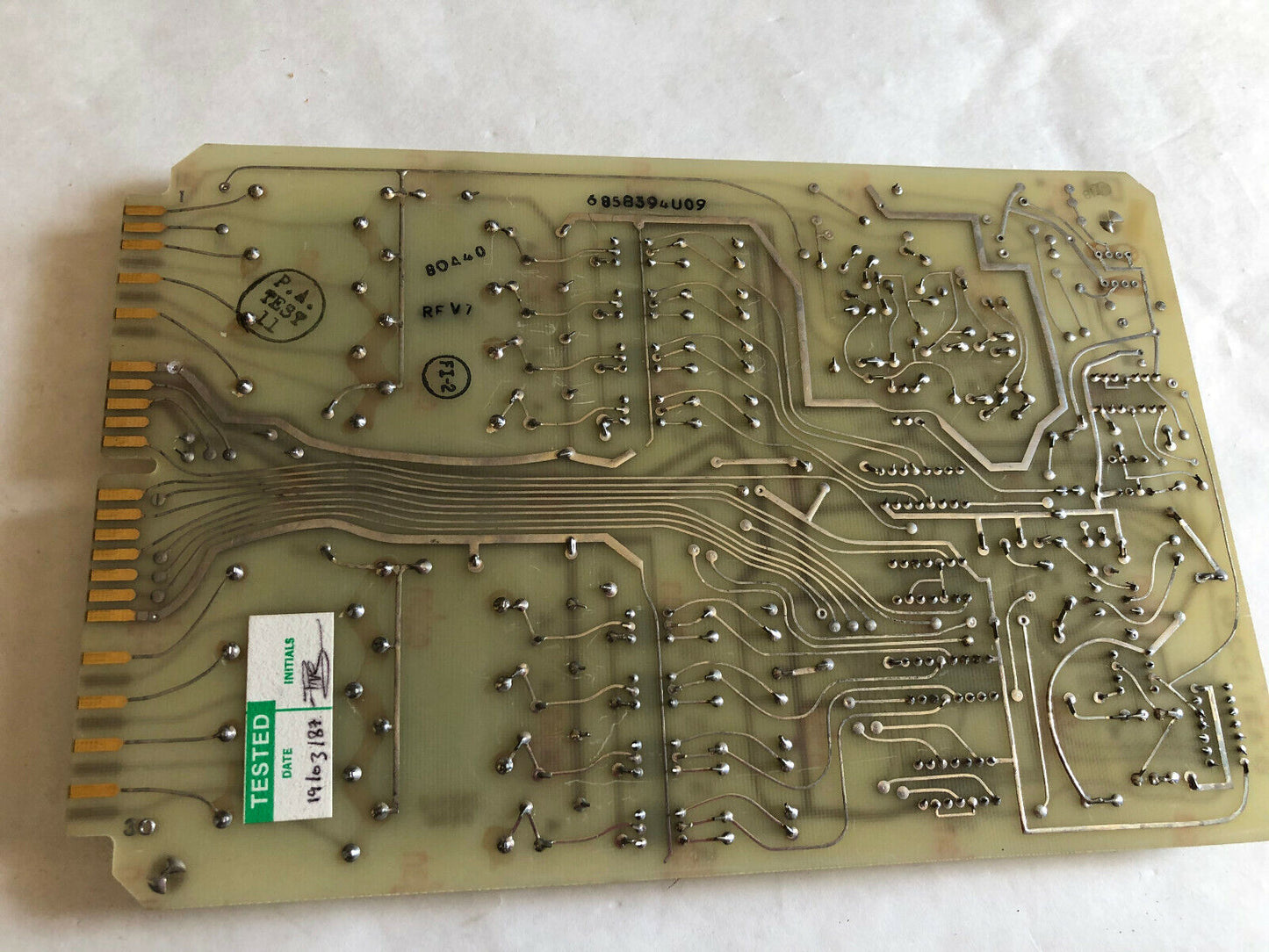 Fischer & Porter 685B394u09 Pc Board Po Cci Lev.O,Cf