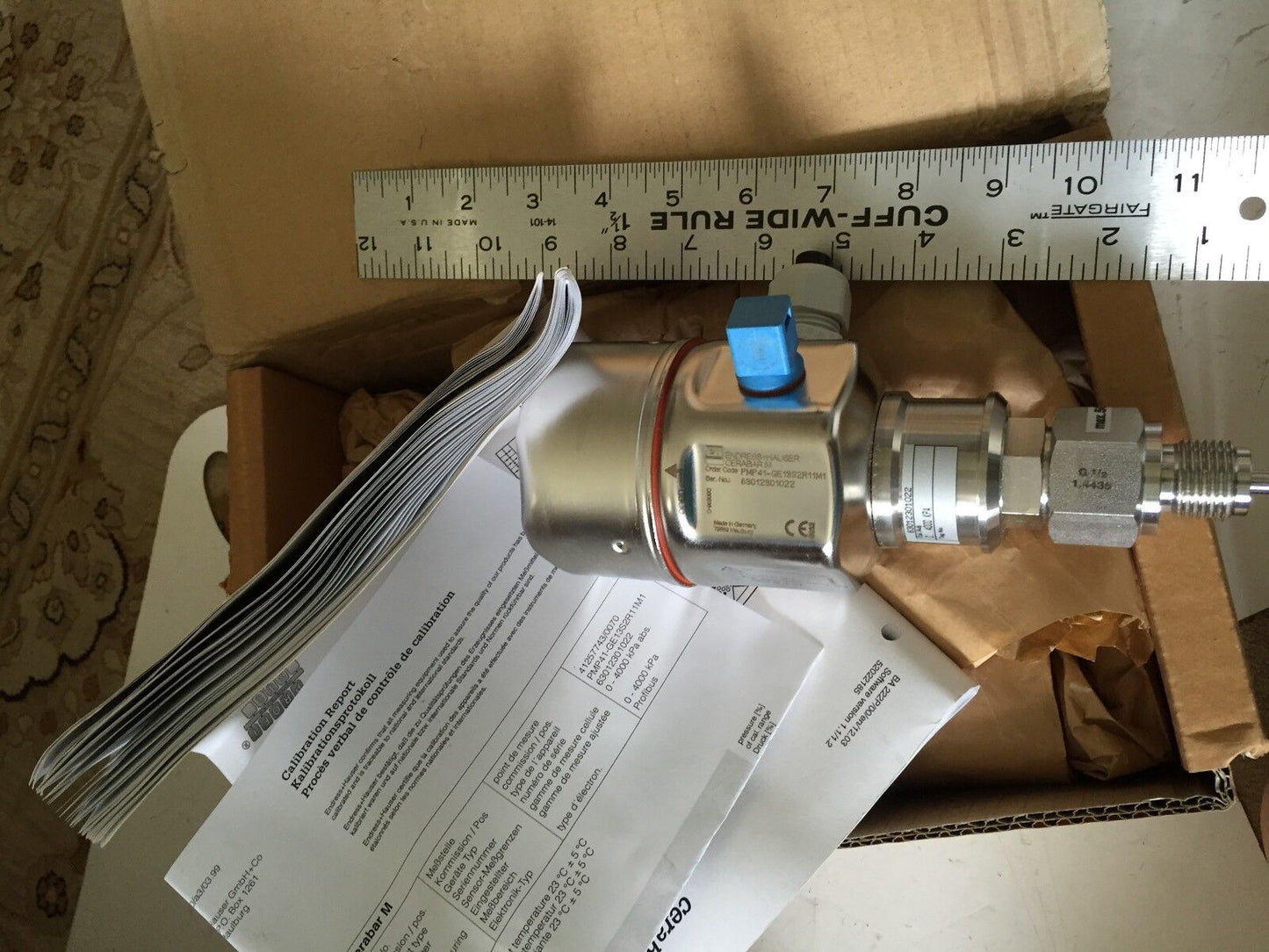 Endress & Hauser Pmp41-Ge13s2r11m1,1.4435 Pressure Transmitter Cerabar M,Sm