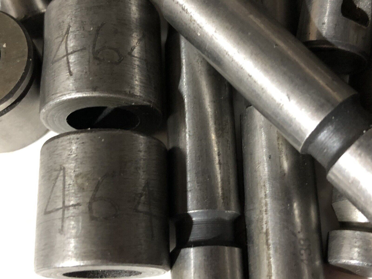Lot 7 Pounds Strippit Round Punches & Dies,0.438,0.453,0.454,.444,438,453,464,To