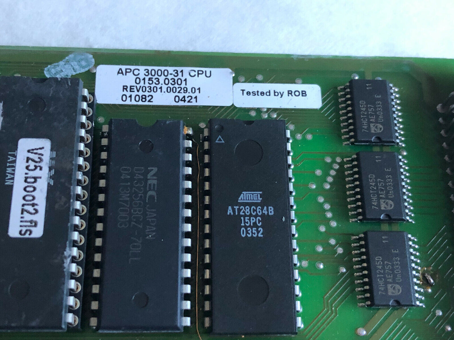 Sca Apc 3000-31 Cpu Board,0153.0301,Apc 3000-31,Ek