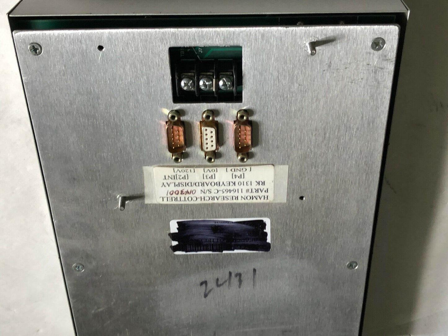 Hamon Research Cottrell 116465-C,Microprocessor Tranformer Control Rk1310,Ct