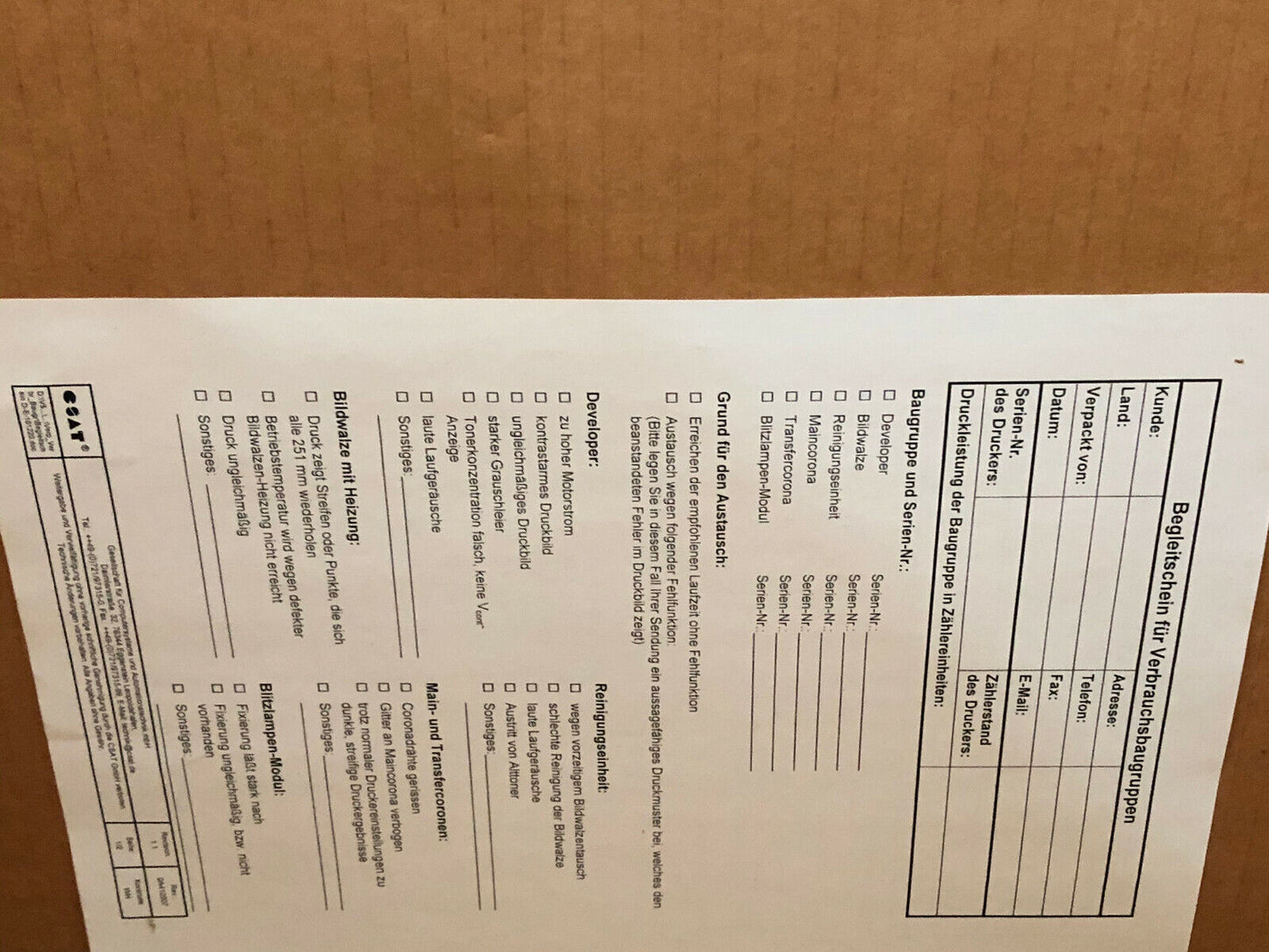 New Csat 19H90.2(2.1) Light Source 0070109,Csat America 19H90.2(2.1) ,Cl