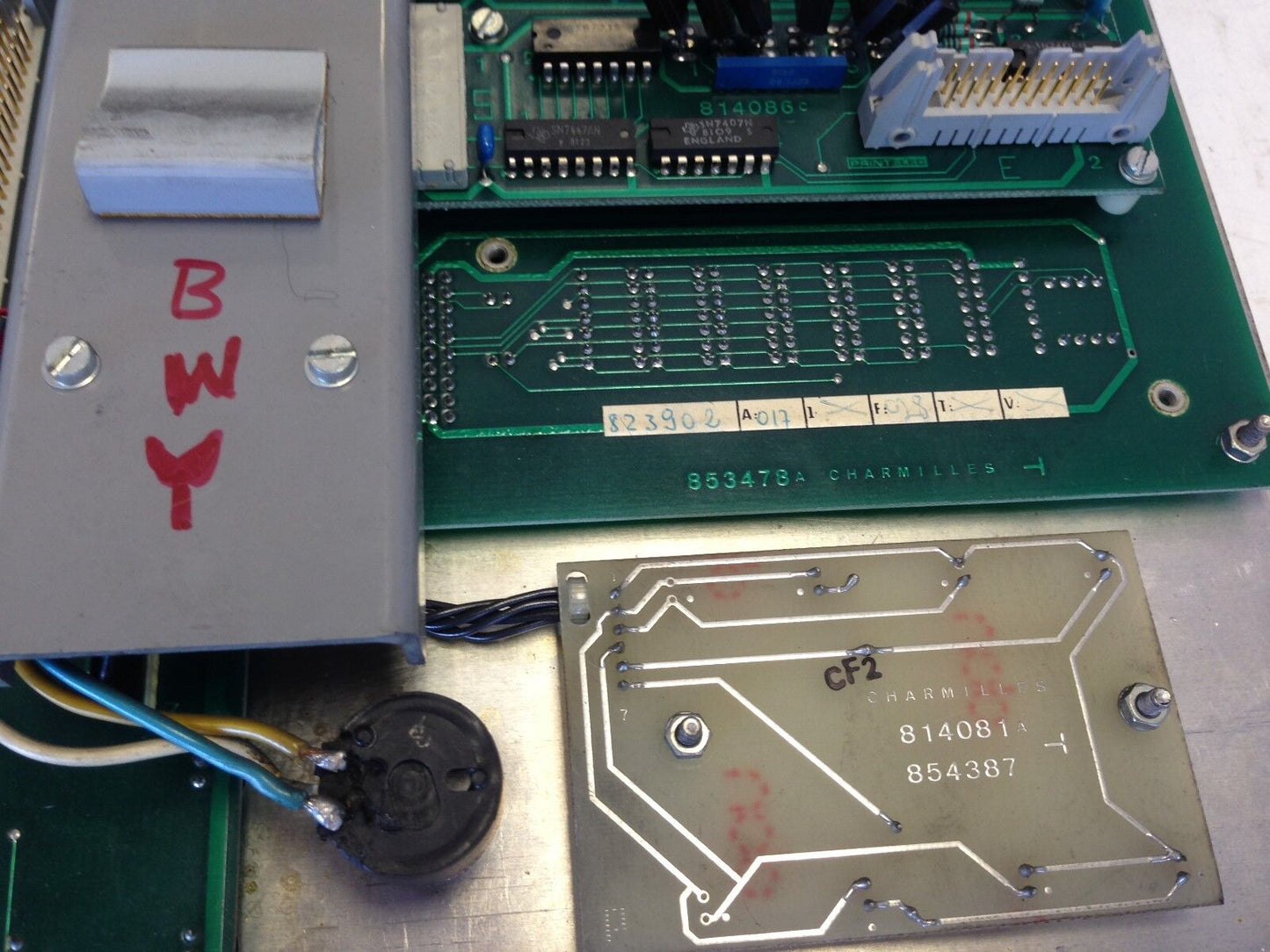 Charmilles Robocut Cnc Operator Panel Charmilles 811036 C,814086,853478 A,Fk