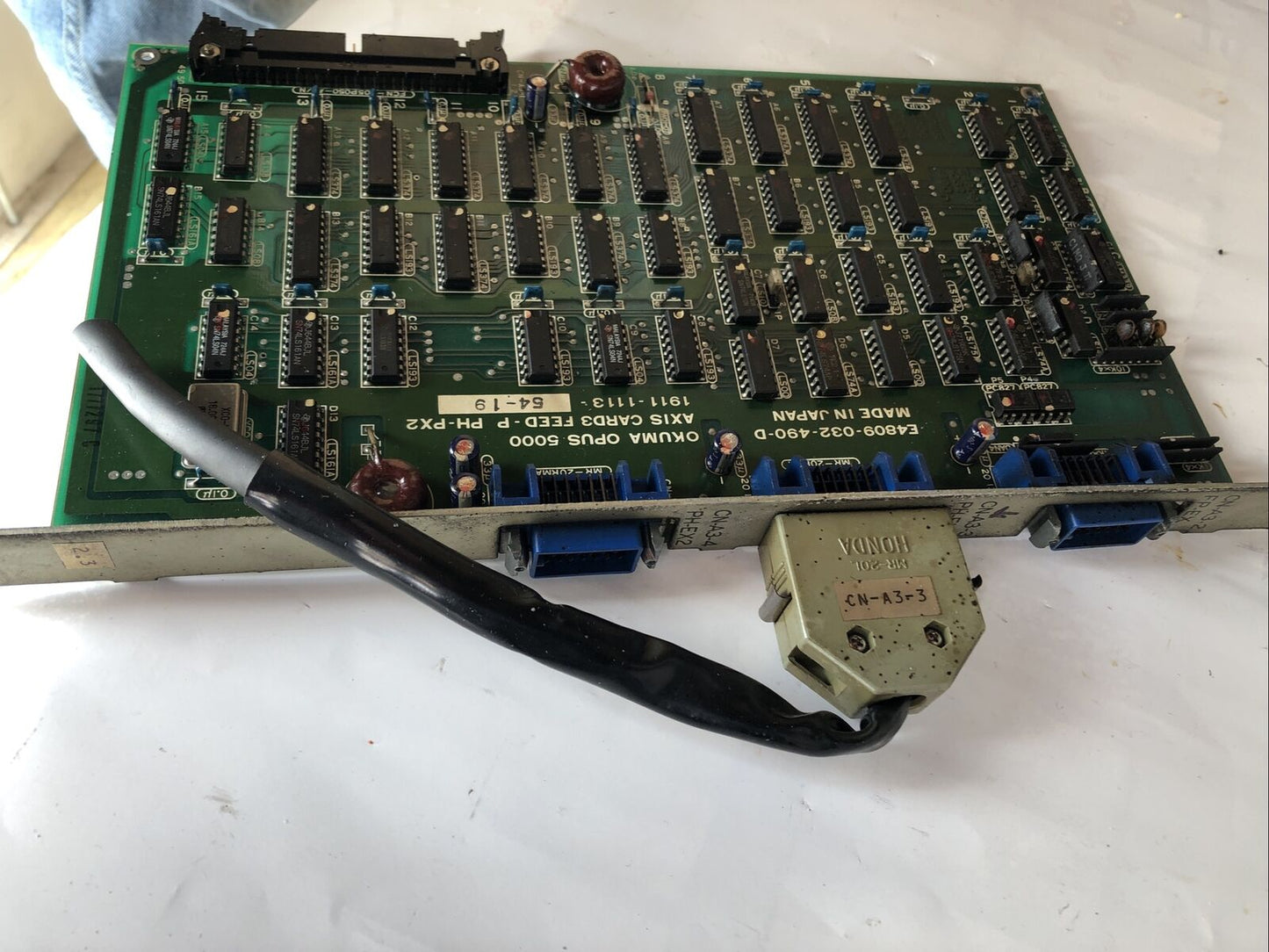 Okuma E4809-032-490-D,Okuma Opus 5000 Axis 1911-1113 Feed Control Board,Fl