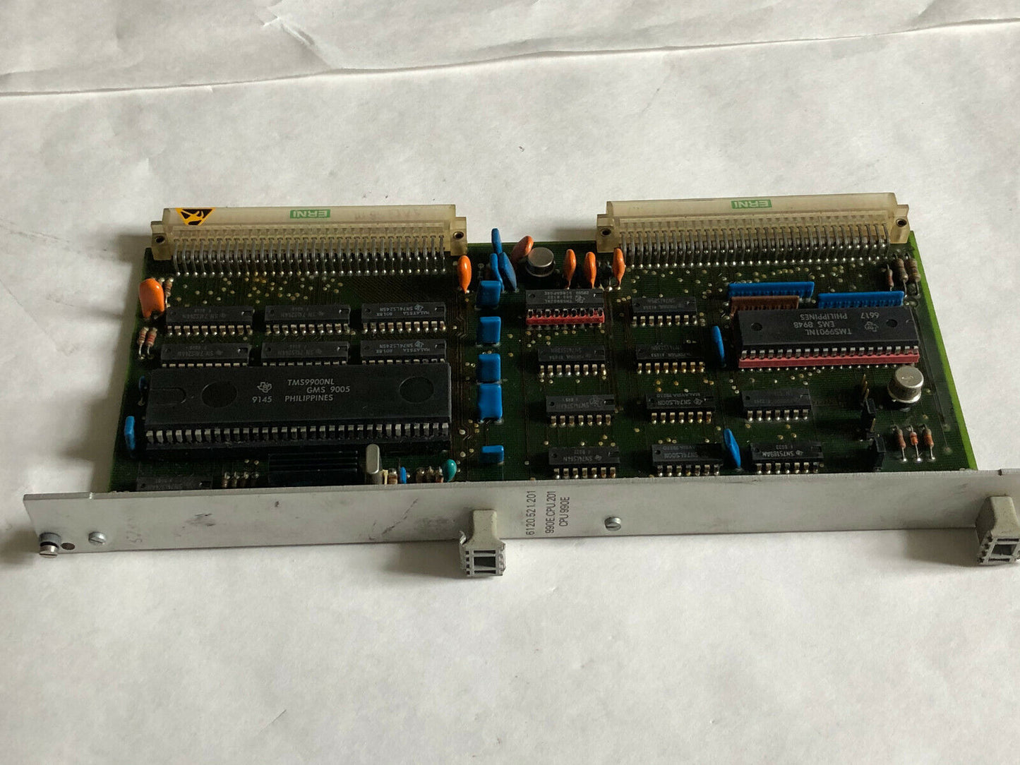 Erni Board 6120.521.201, 990E.Cpu.201, Cpu 990E Pcb,Ag,Ev,Aj