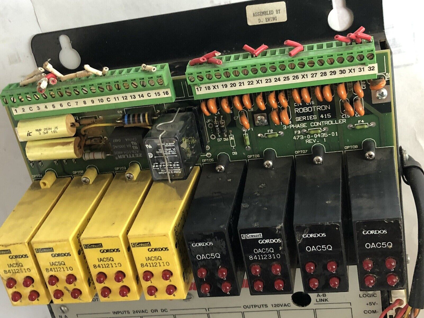Robotron 503-2-0333 03 Series 415,3 Ph Weld Controller V9.005,503-2-033309,Dk,Az