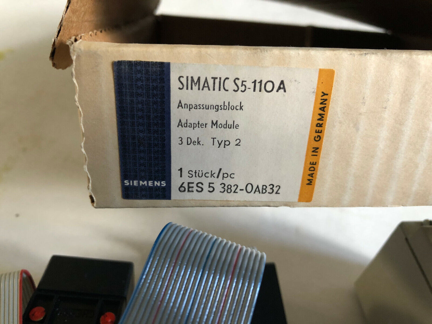 New Siemens 6Es5-382-Oab32,6Es5-382-0Ab32,S5-110A,6055095A,6065130 Module,Fl,Ag