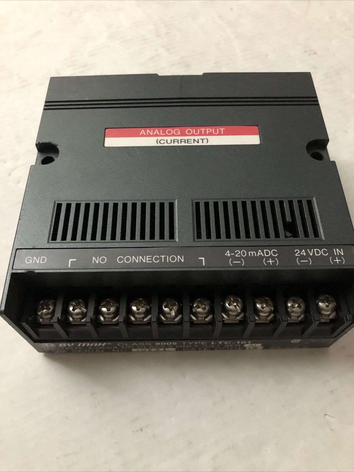 Square D Ltc-101 Class 8005 Sy/Max Output Module Analog 4-20Ma 1Point,Cs