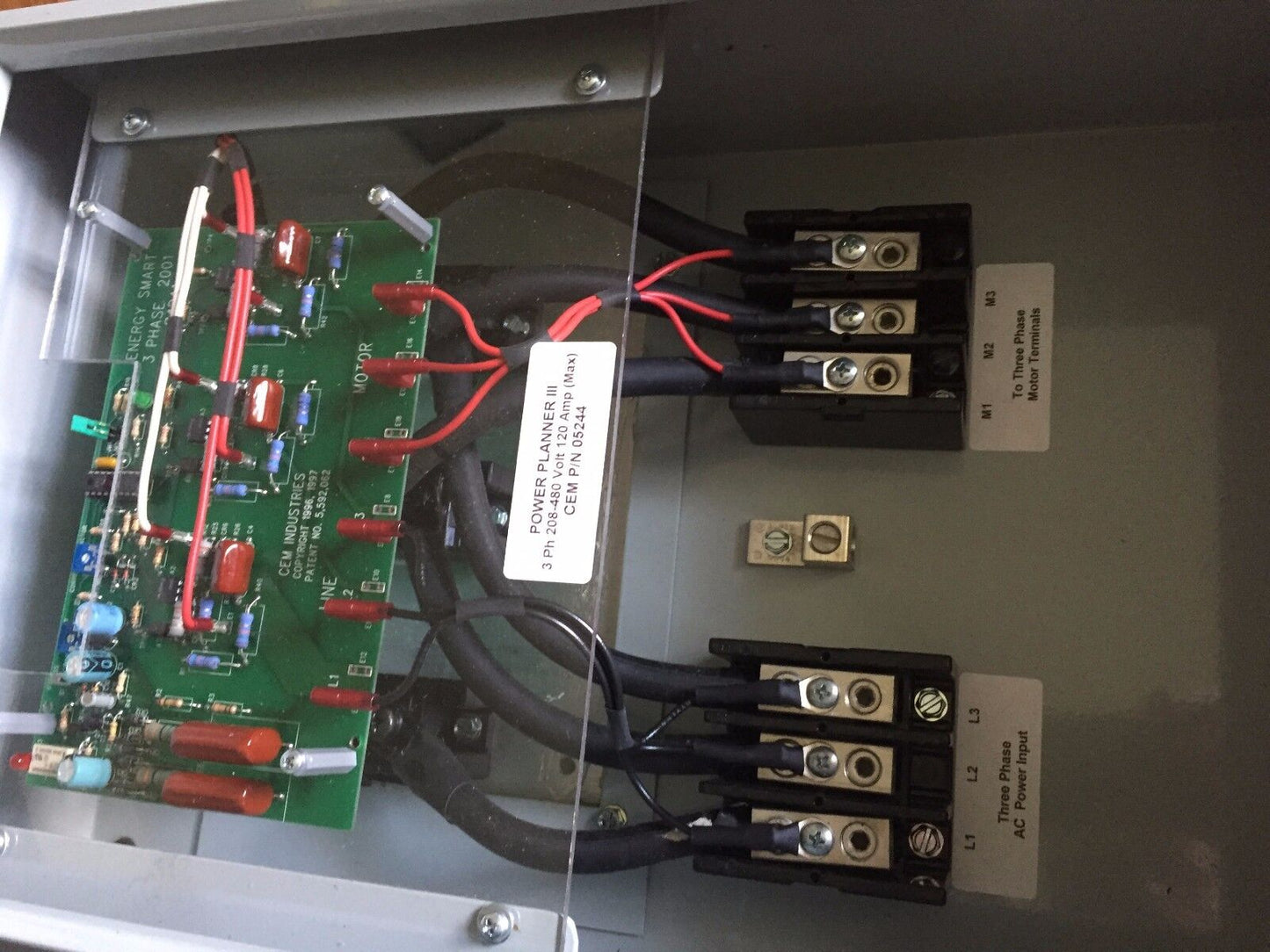 Energy Smart Power Planner Iii,05244 Energy Saving System 3 Phase Motor 120A,Tn