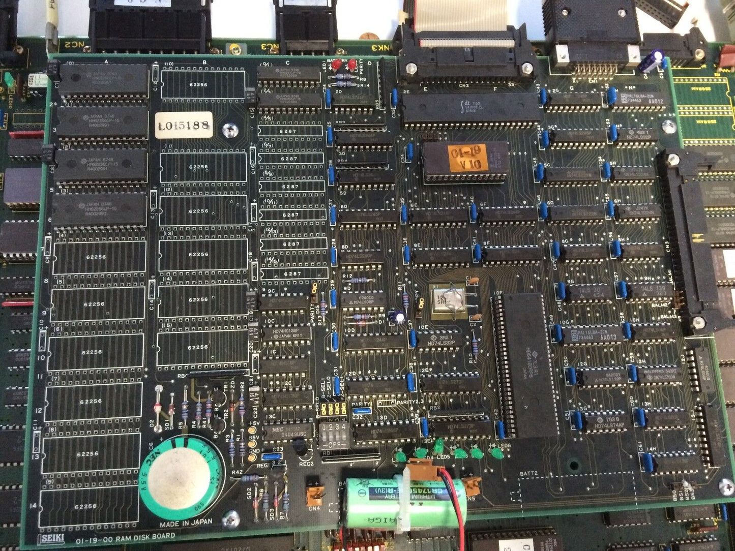Sanyo Denki Servo Drive S16-Ii,01-04-03/02,Si6ii,Seiki 01-19-00 Ram Disk,Ea
