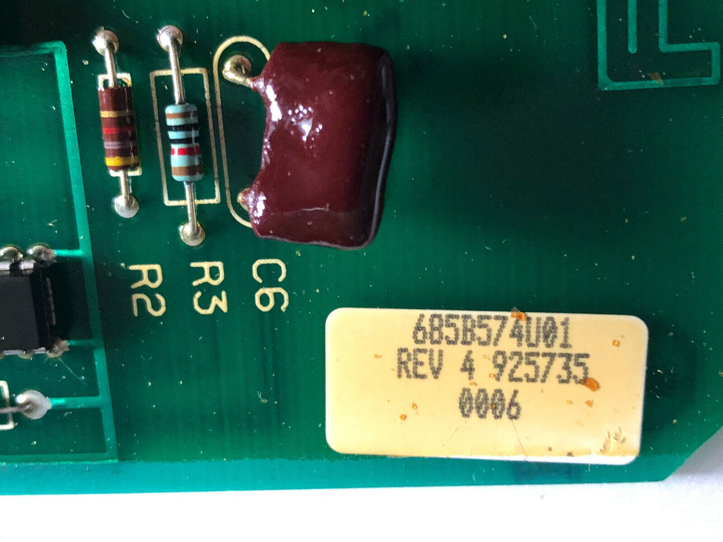 Fischer & Porter 685B574u01 Pc Board 12 Bit D/A 685B574 ,Cf