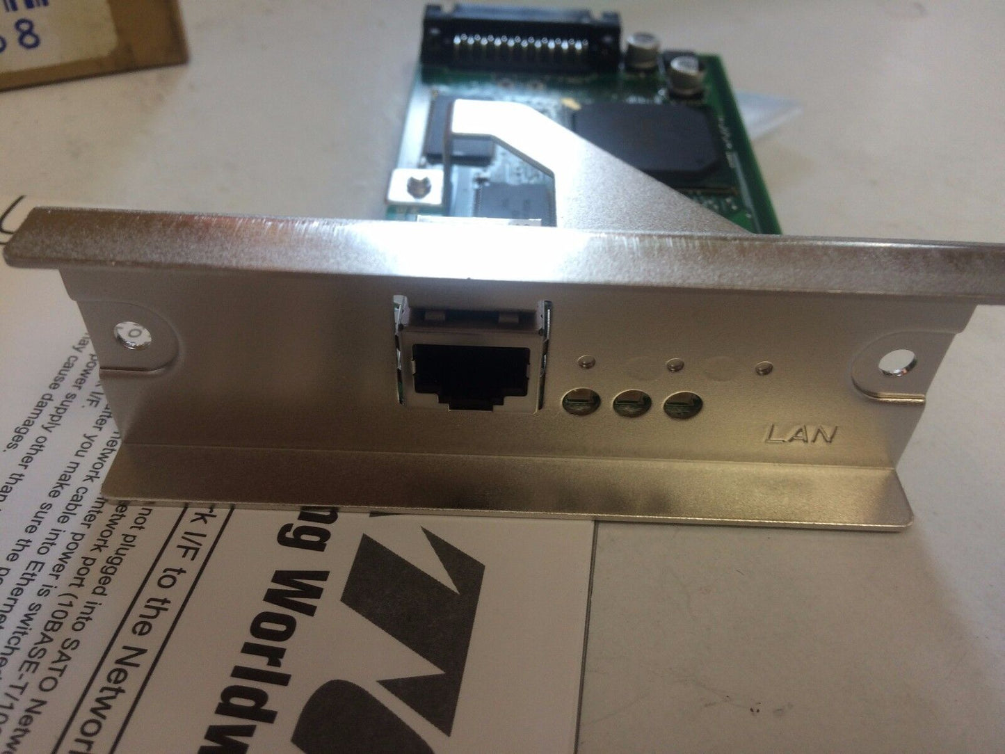 Nib Sato Tk041118,Px02281xa,11S000358, 67Nu Mini-Lan Pcb Board Wpc Plus,Cx,Dj