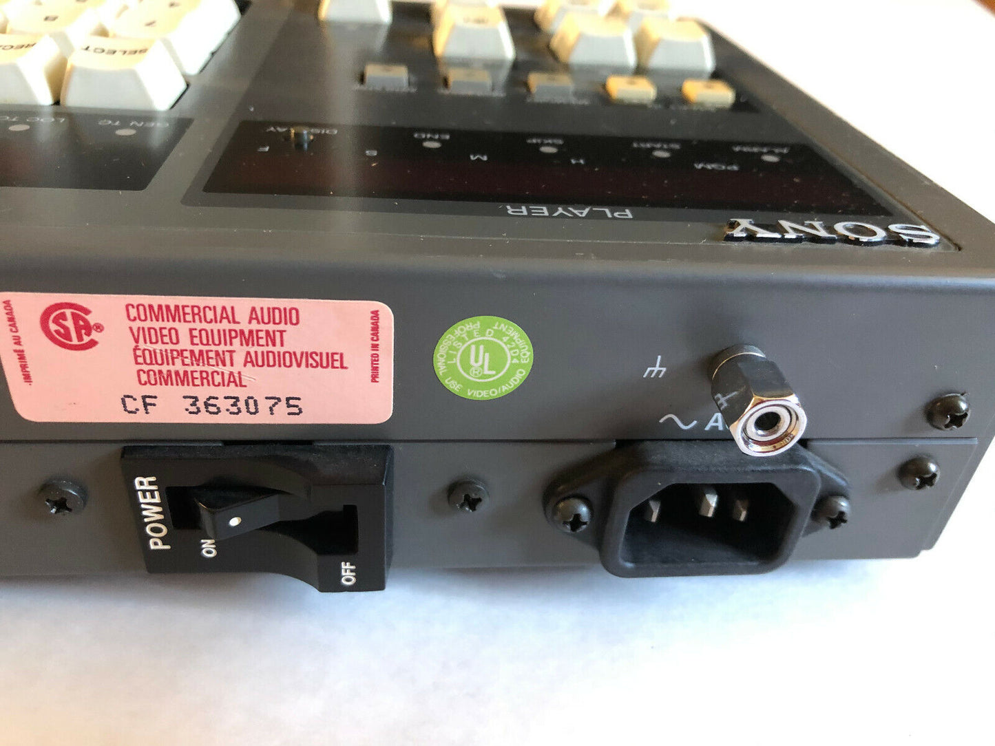 Sony Rm-D7200 Dual Remote Control Unit (One Keypad Missed),Cl