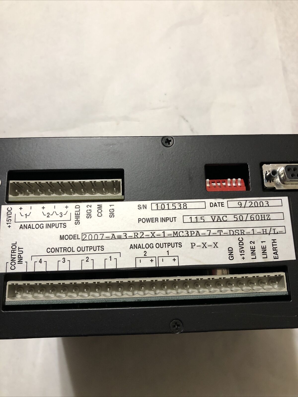 Hoffer Flowstar Flow 2007-A-3-R2-X-1-Mc3pa-7-T-Dsr-1-H/L-P-X-X,2007 A 3,P-X-X,Dj
