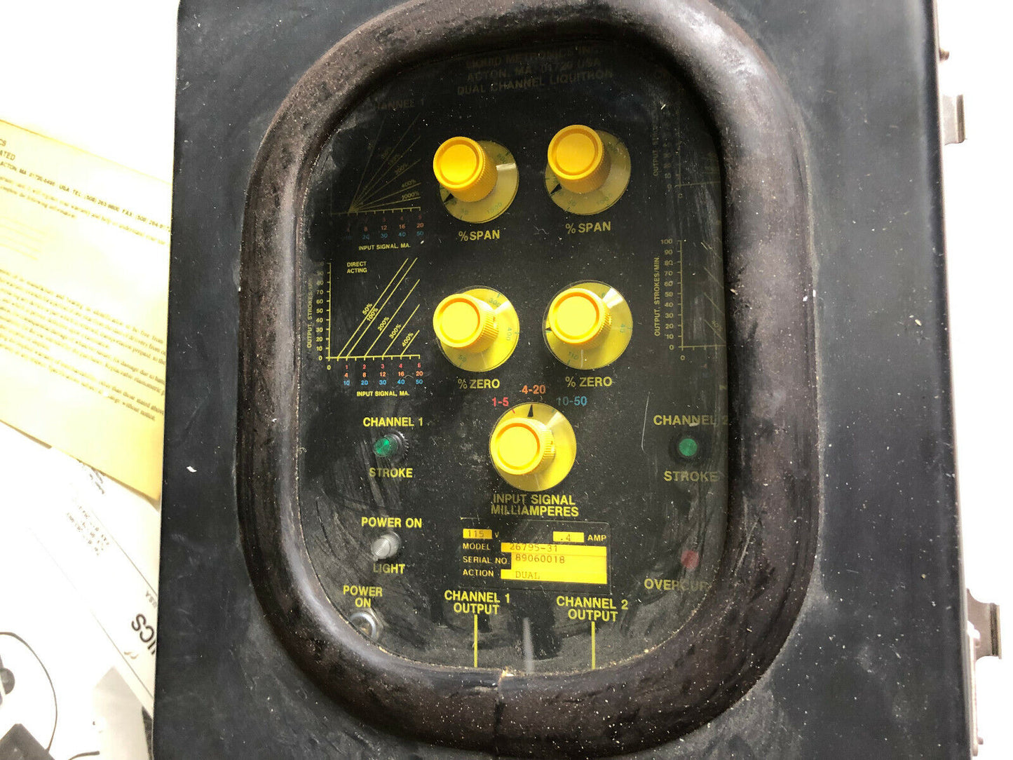 Liquid Metronics 26795-31 Dual Channel Liquitron,Sk