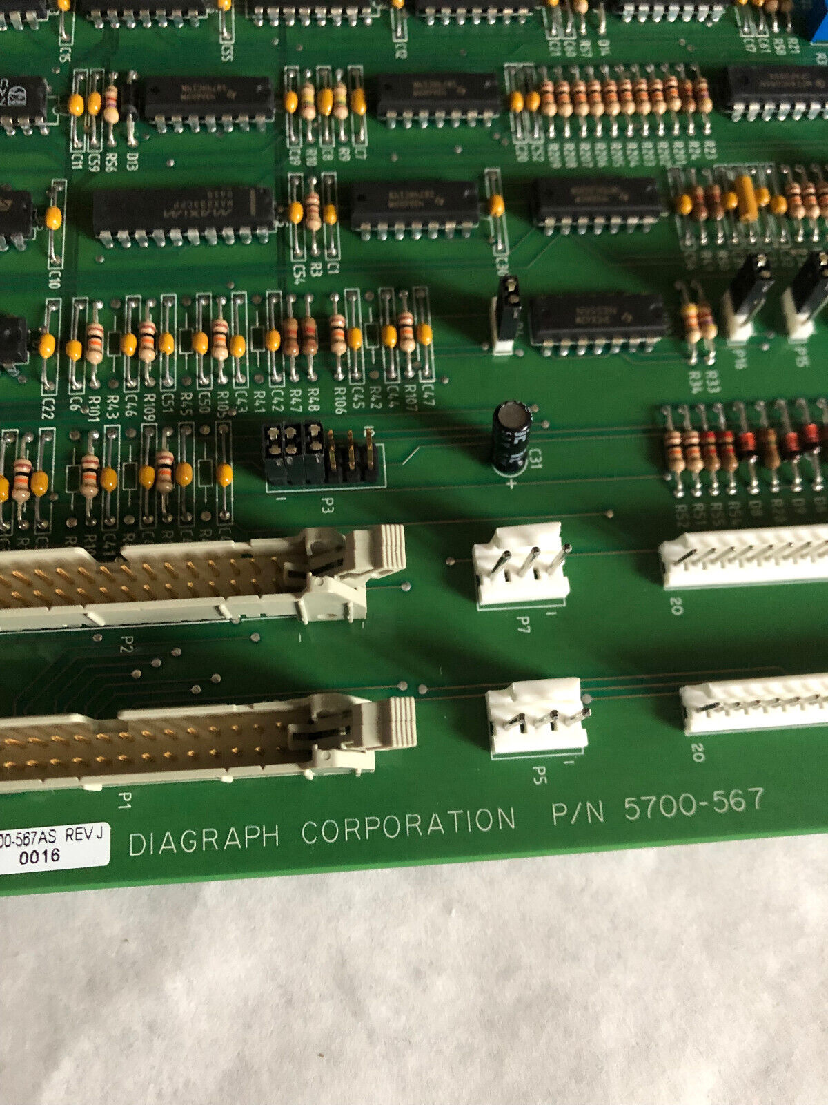 New Diagraph Corp 5700-567 Control Card,5700567,5700 567,Az