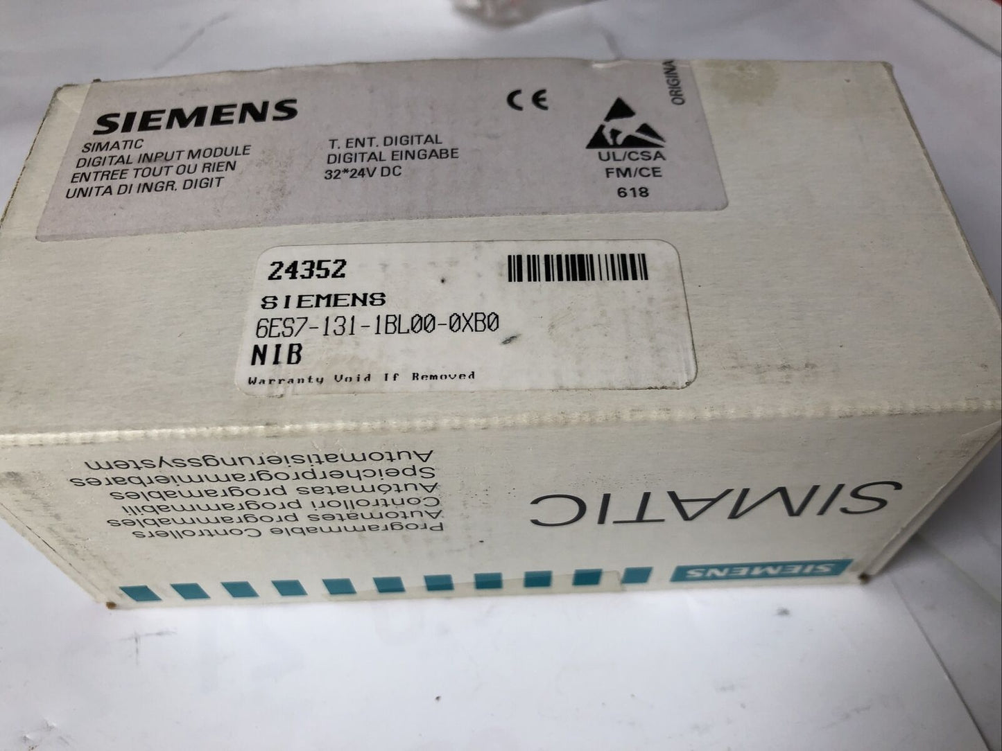 New Siemens 6Es7-131-1Bl00-0Xb0, Et200l 32 Building Technologies Simatic S7,Fc