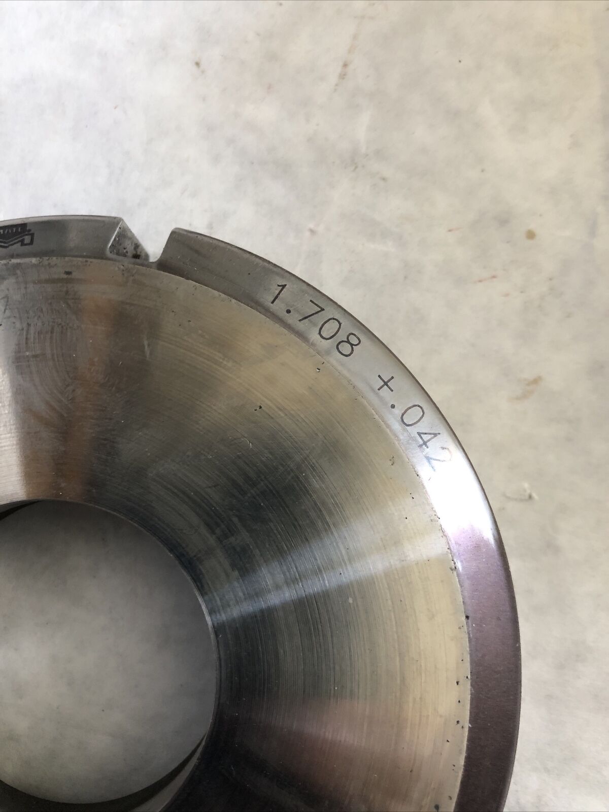 Mate Round Turret Pucnh Die Slug Free 1.708 + .042 ,Bw