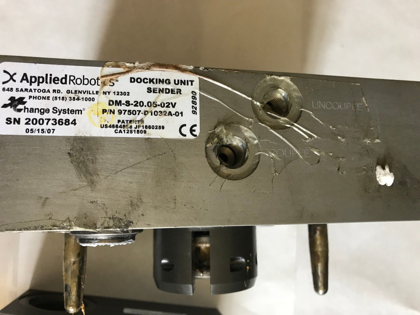 Applied Robotics 97507-D1036a-02 Robot Coupling Dm-R20-05-02V Dm-S-20.05-02V,Sa