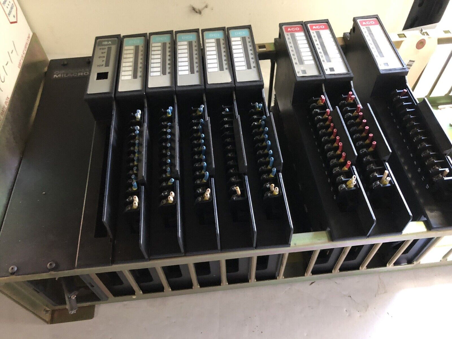 Cincinnati Milacron Plc Iba,Dci,Aco,Rack Chase 3-531-3839A,3-531-3891A/B,Tc