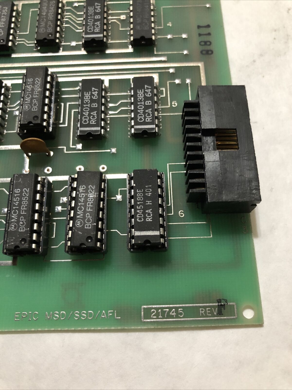 Sci Epic Msd/Ssd/Afl 21745,62529 ,H20 51564 Rev G Circuit Board,Dj
