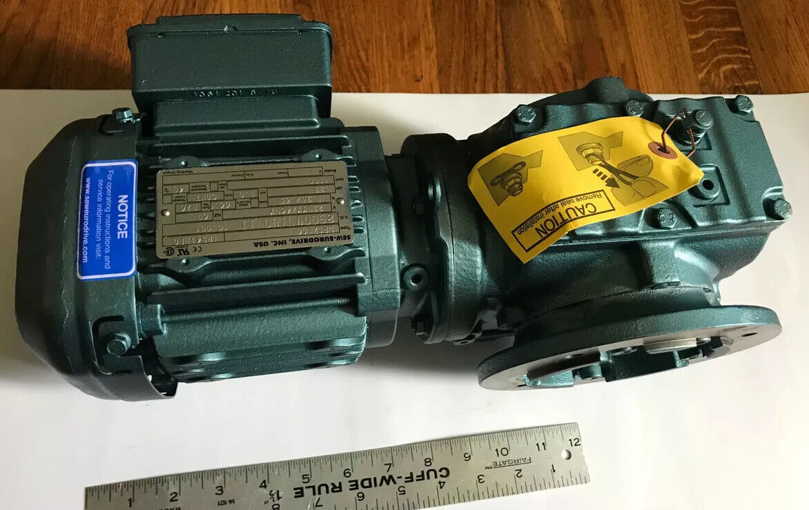 Sew-Eurodrive Drs71s6,Saf47drs71s6 Gearmotor .33Hp 1100Rpm 230Yy/460Y Cont,Ae