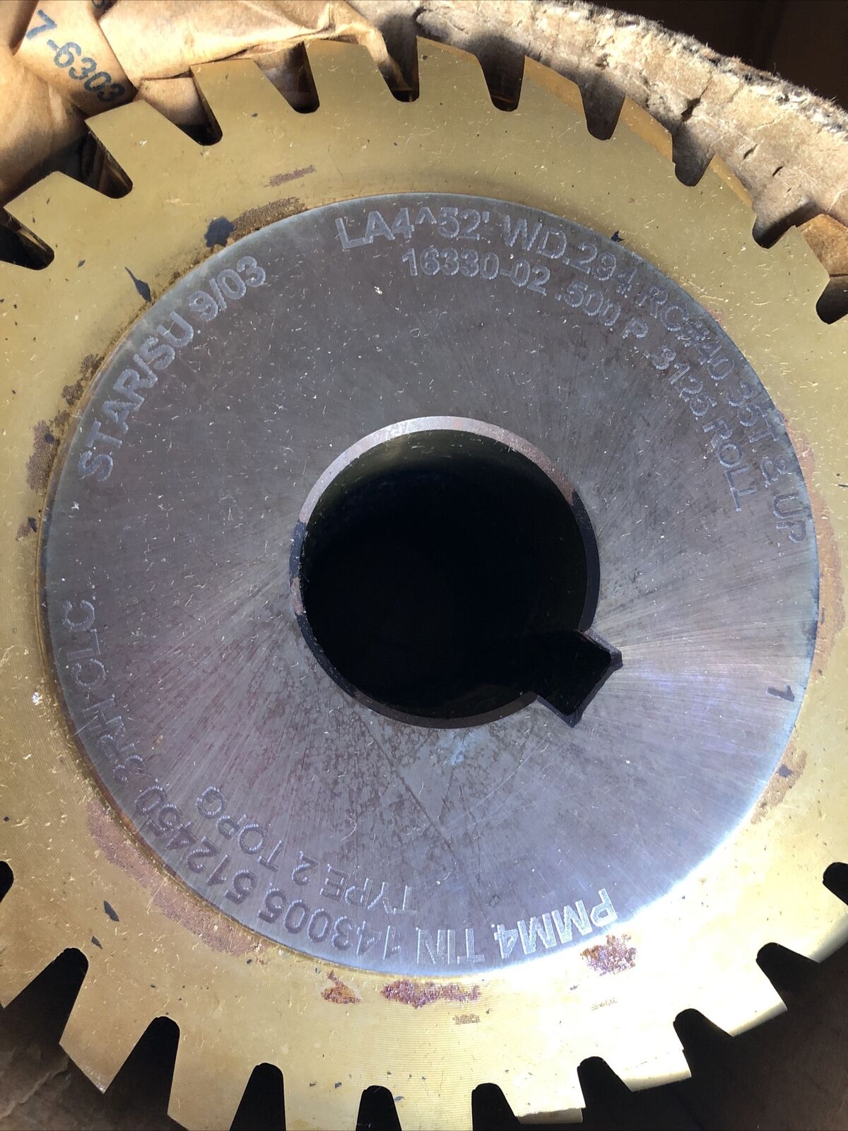 Star Su 9/03,Pmm4 Tin 143005 512450 3Rh Clc,La4 52 Wd294,Gear Hob,Type2 Topg,Ff