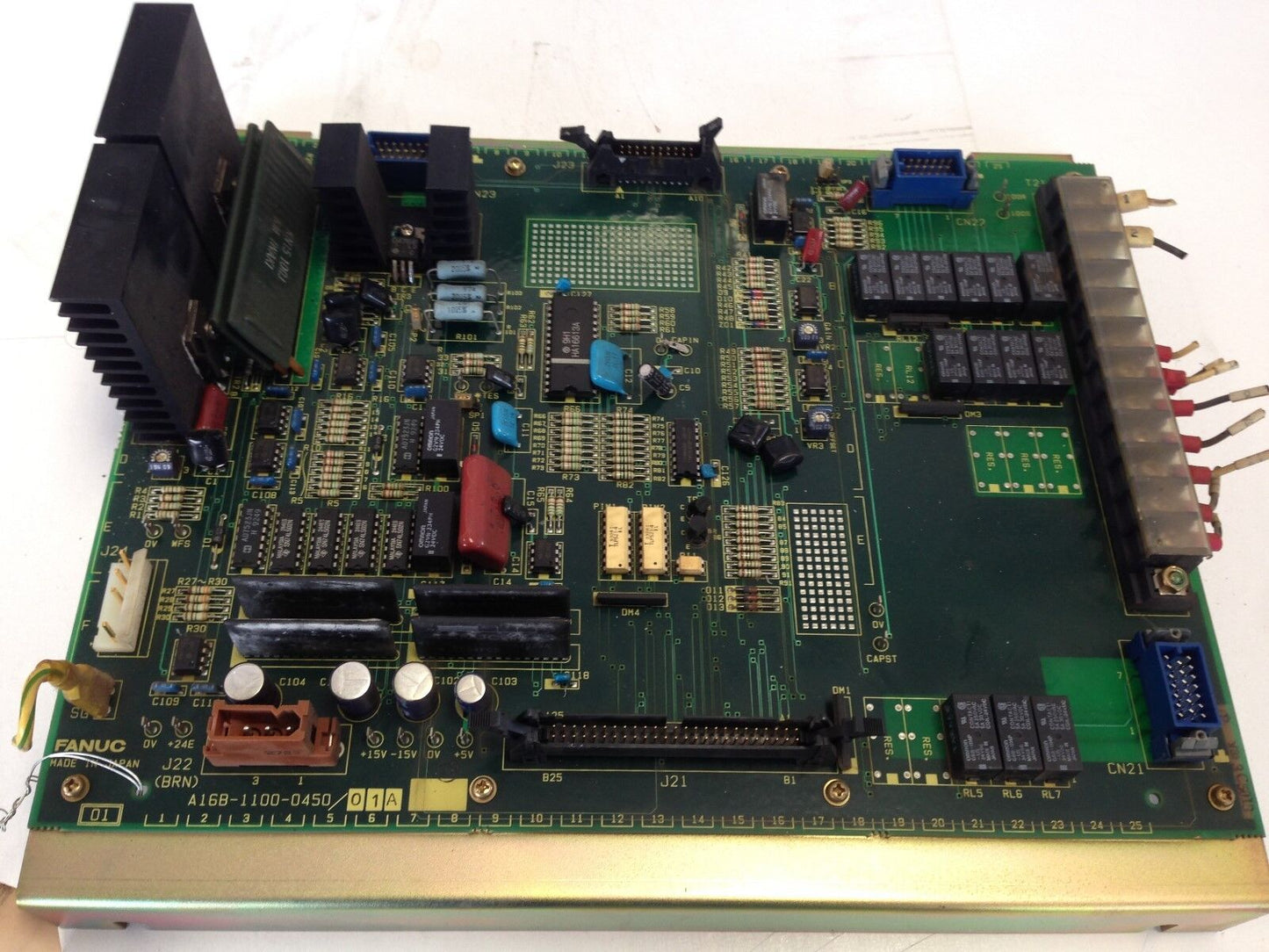 Fanuc A16b-1100-0450/01A Servo Card, A320-1100-T454/01, A16b-1100-0450 Board,Sj