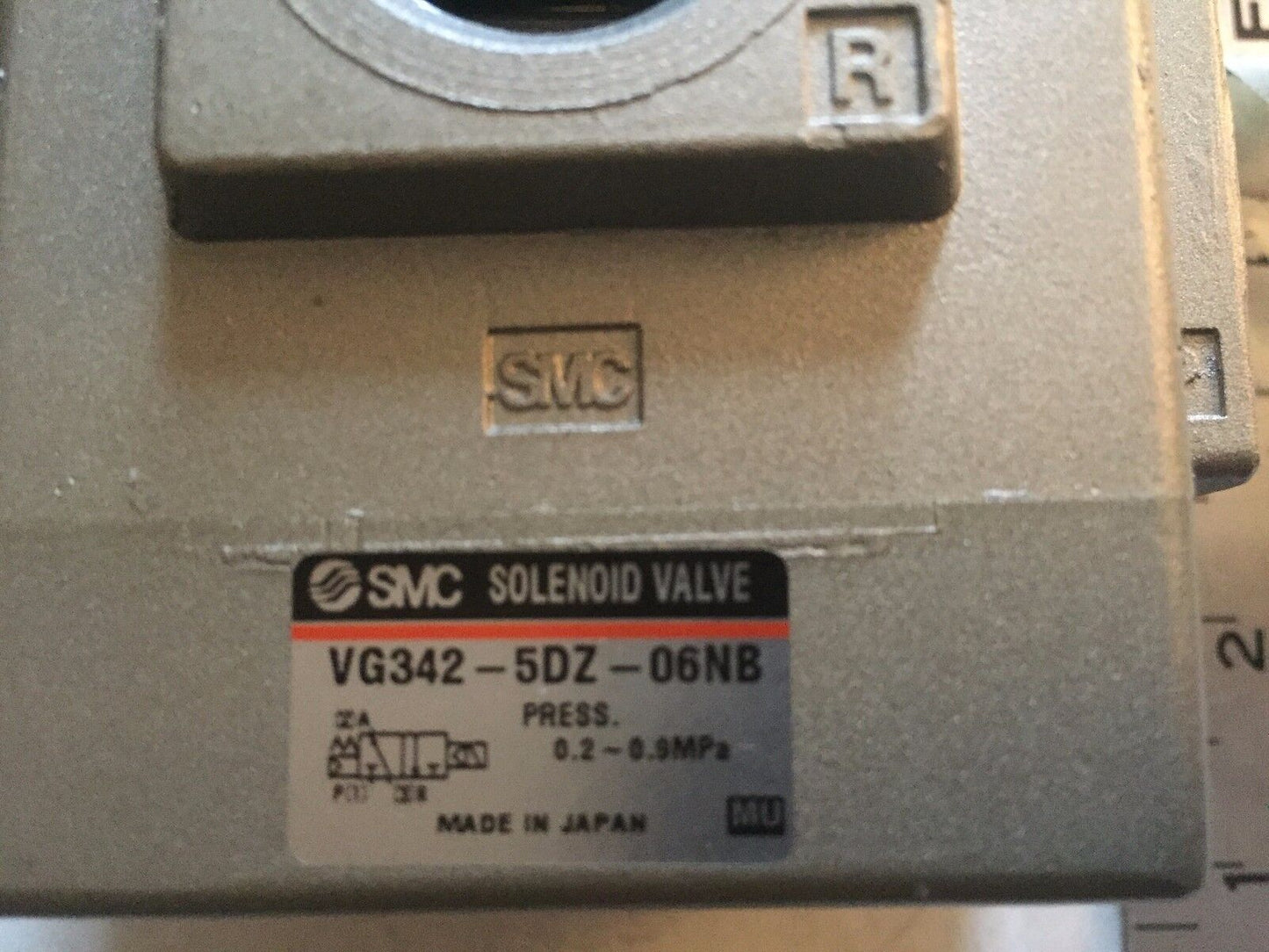 New Smc Vg342-5Dz-06Nb Pneumatic Solenoid Valve 3/4" Npt Smc Vo307-5Dz,Dc24v,Ss