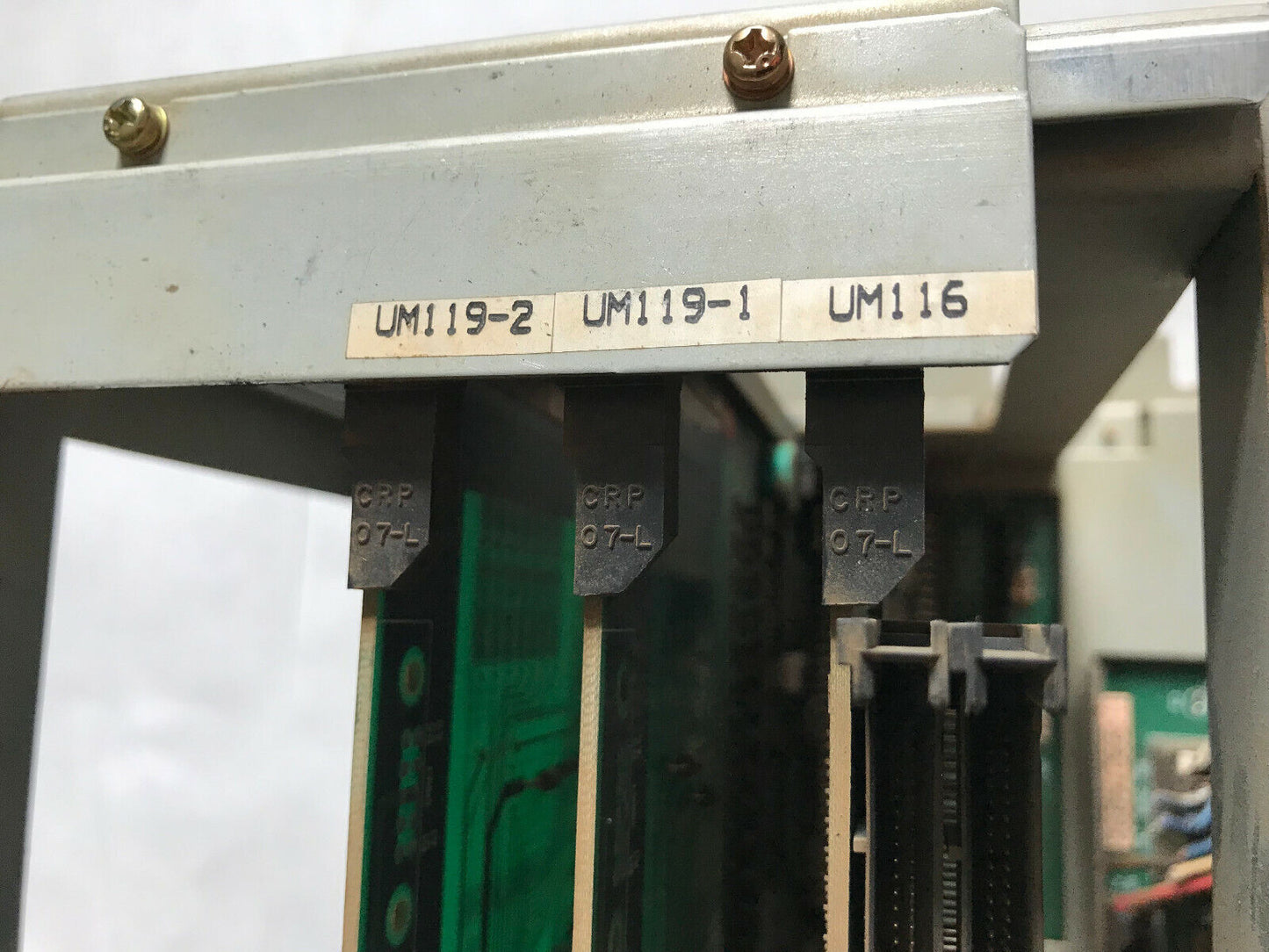 Nachi Um112 Fujikoshi Slot Rack With I/O Modules Um119-2,Um119-1,Um116,Um116c,So