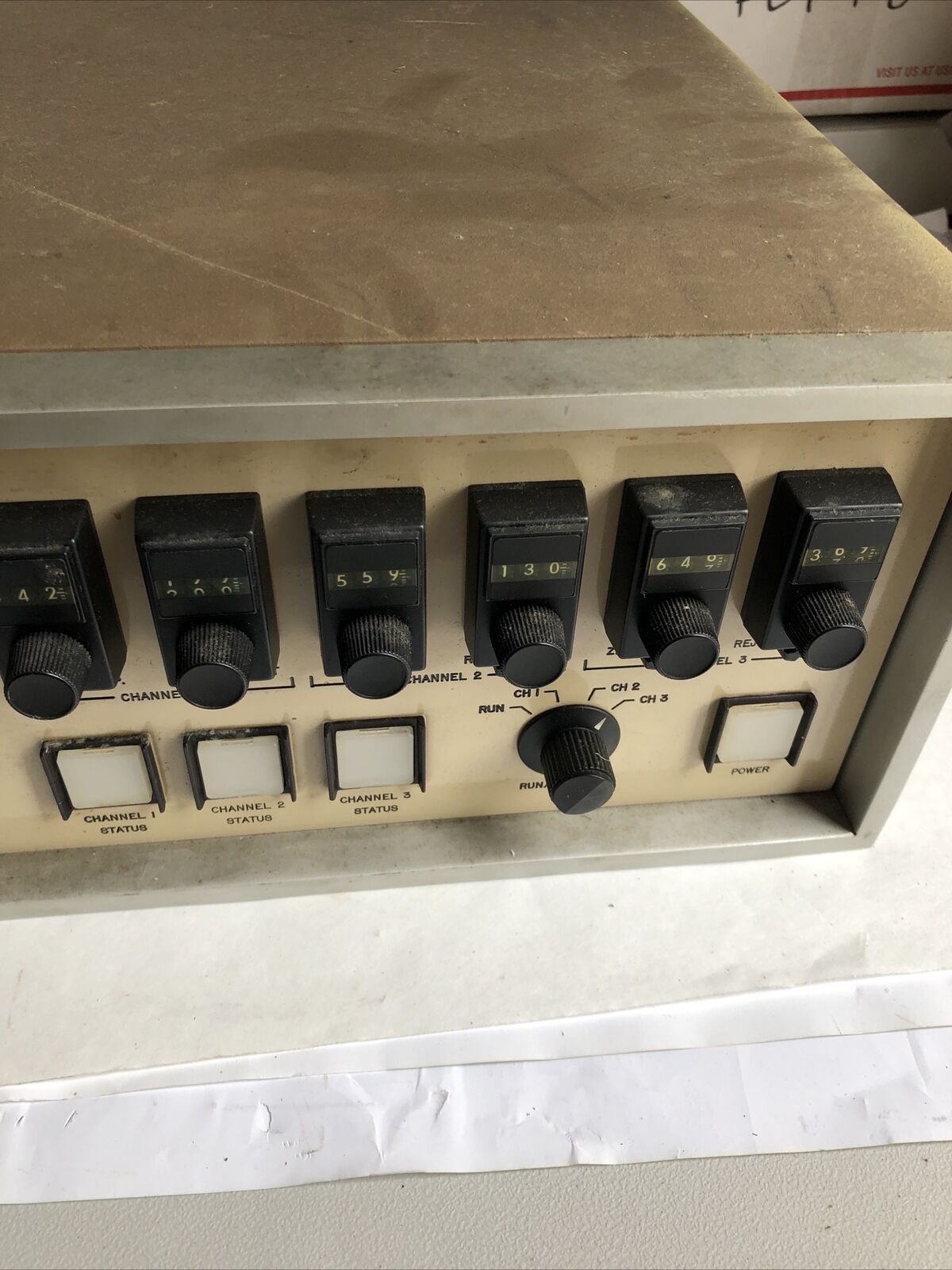 K.J. Law M730iii Verimet Signal Monitor, 90-250Vac,394 12V Plc Controller,Fb