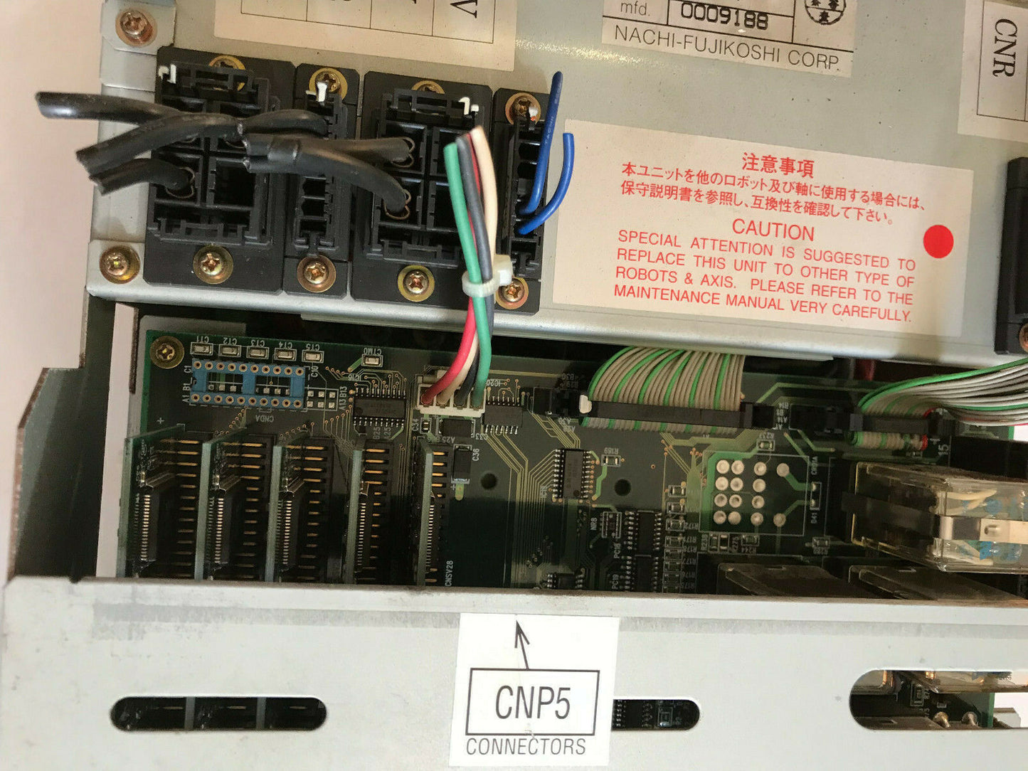Nachi-Fujikoshi Rbx1121 Servo Amp Unit,39-Ooo93437,26A-00097193,26A-Ooo97193,Sn