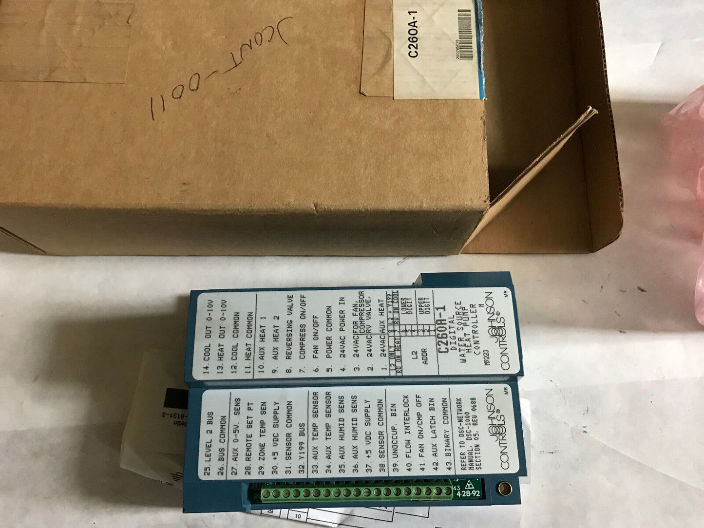 New Johnson Controls C260a-1 Digital Heat Pump Controller Signal System 19G9