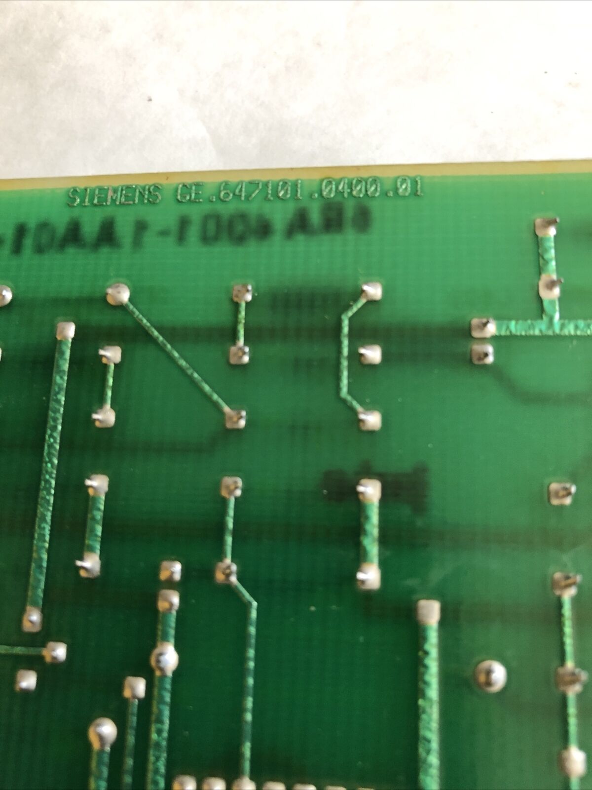 Siemens Ge.647101.0400.01 Cnc Pc Control Board, 6Ra4001-1Aa01-2,Eb