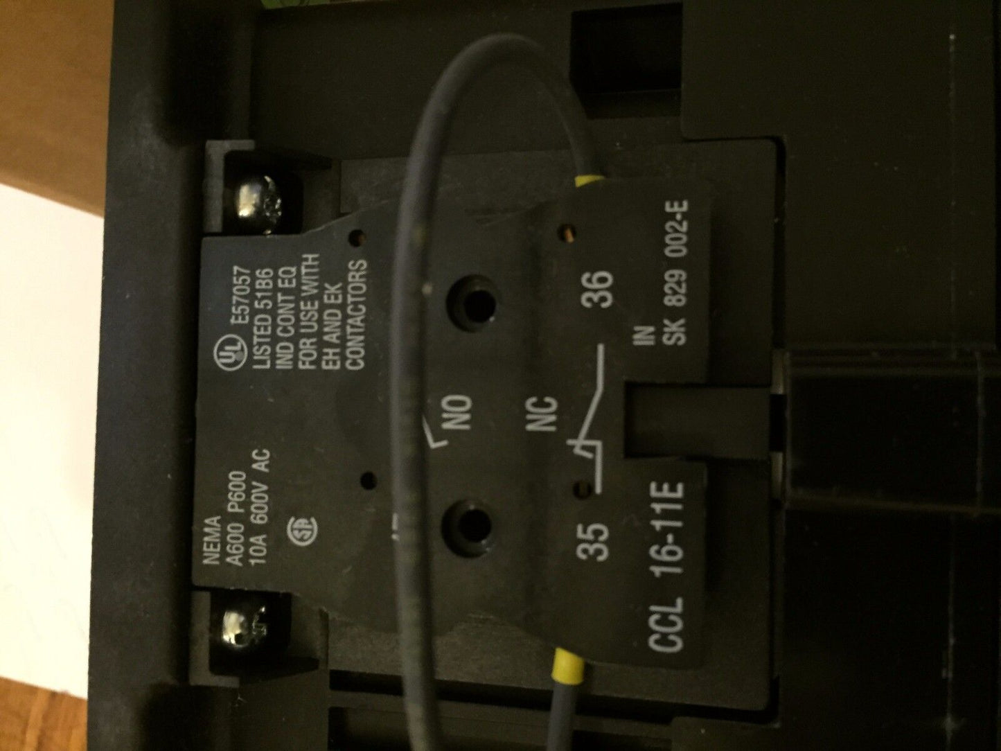 Abb Eh 210,300A,Abb Eh210c-*1 Contactor,Sk 825 400-Db,Abb Eh210c-Y,3P,210A,Bp