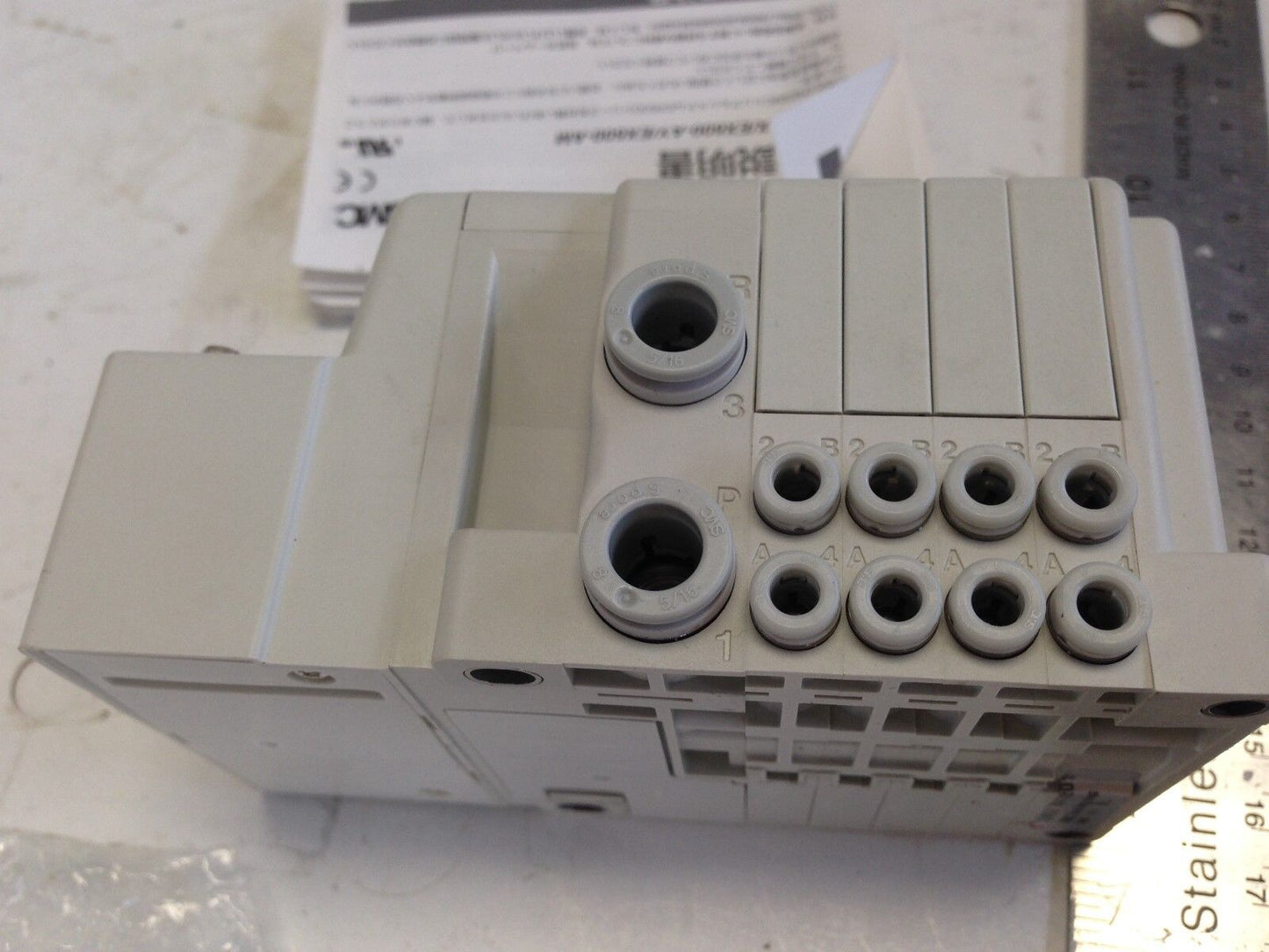 New Smc Ss0750-04-Dan00733 Fieldbus Monifold Base Eo6246-110-001C,Dg