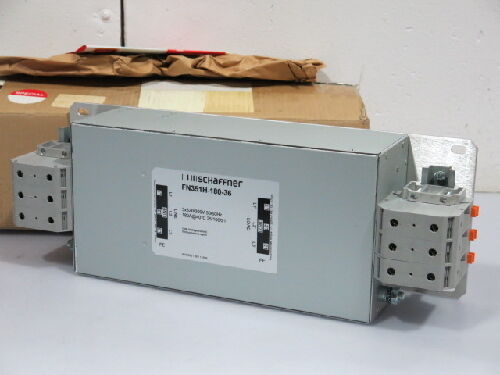 New Schaffner Sn351h-180-36 High-Power Emc Line Filter, 3X 520/300 Vac,Bs