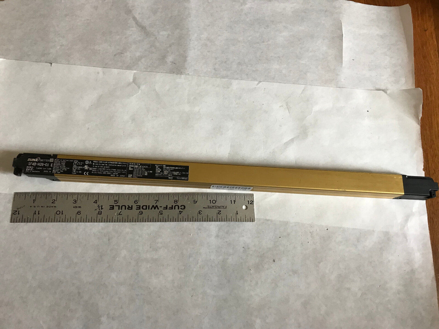 Sunx Sf4b-H28-01 E Safety Light Curtain Emitter Sunx Sf4b-H Series,Eo