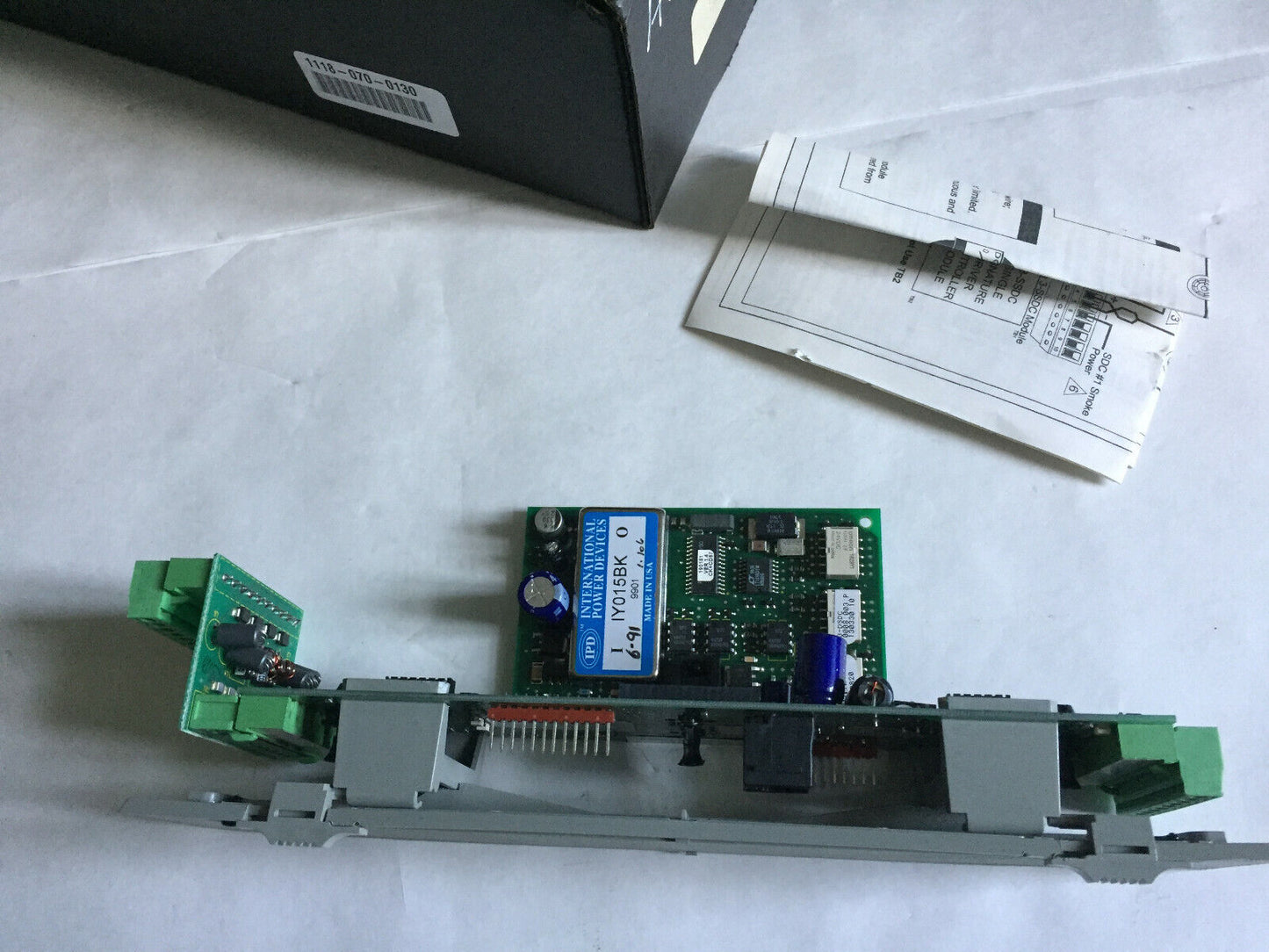 Edwards 140329,3-Dsdc,376695,0008 003 P,Iy015bk,Dual Driver Controller Module,Sl