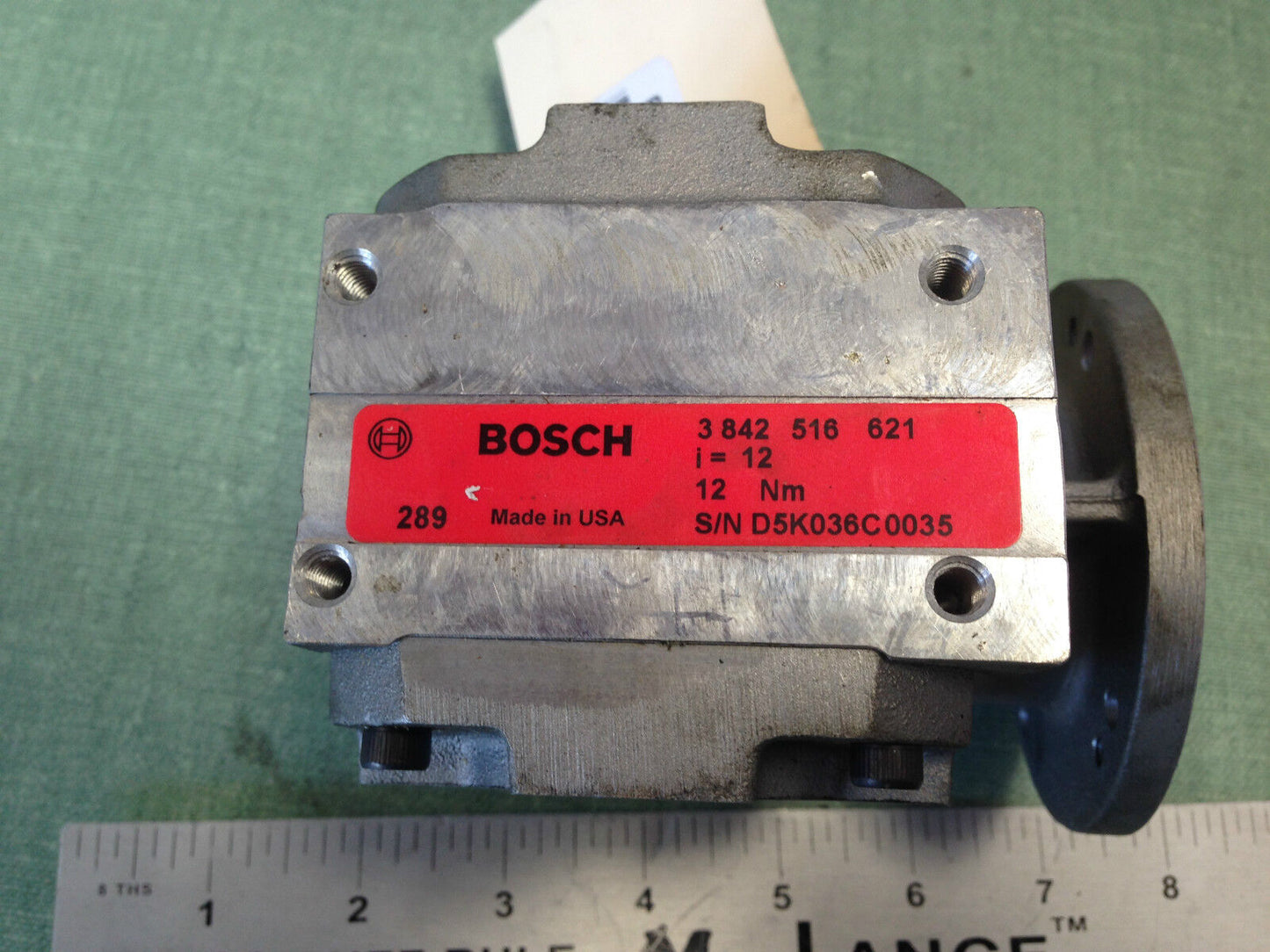 Bosch 3-842-516-621 Conveyor Drive Gear Reducer, 12:1 Ratio,3 842 516 621,Se