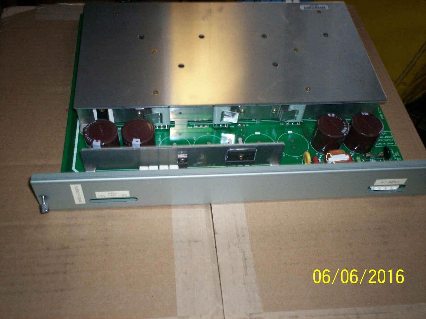 Omron S82w-604 Kawasaki Robot,Omron 50630-1024A,Pow A2-A/2 Power Supply,Ag