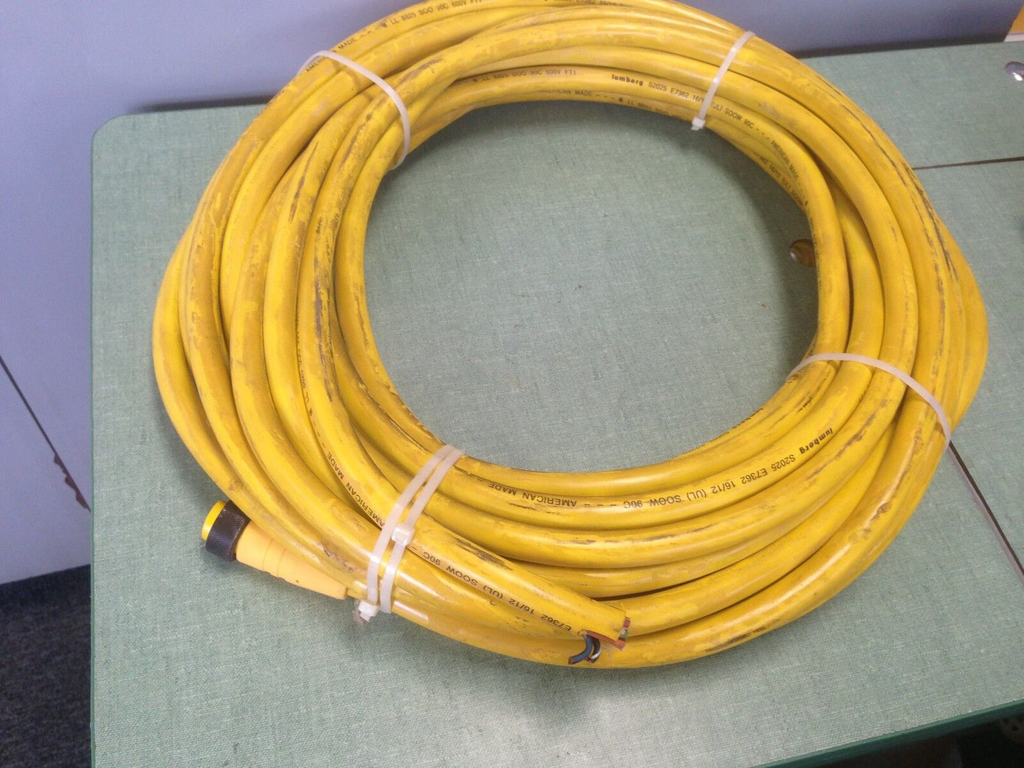 Lumberg Robotic Ll8825 Soo Cable Assembly Cordset Rk 120M-1204/65Ft #700 9934,Ex
