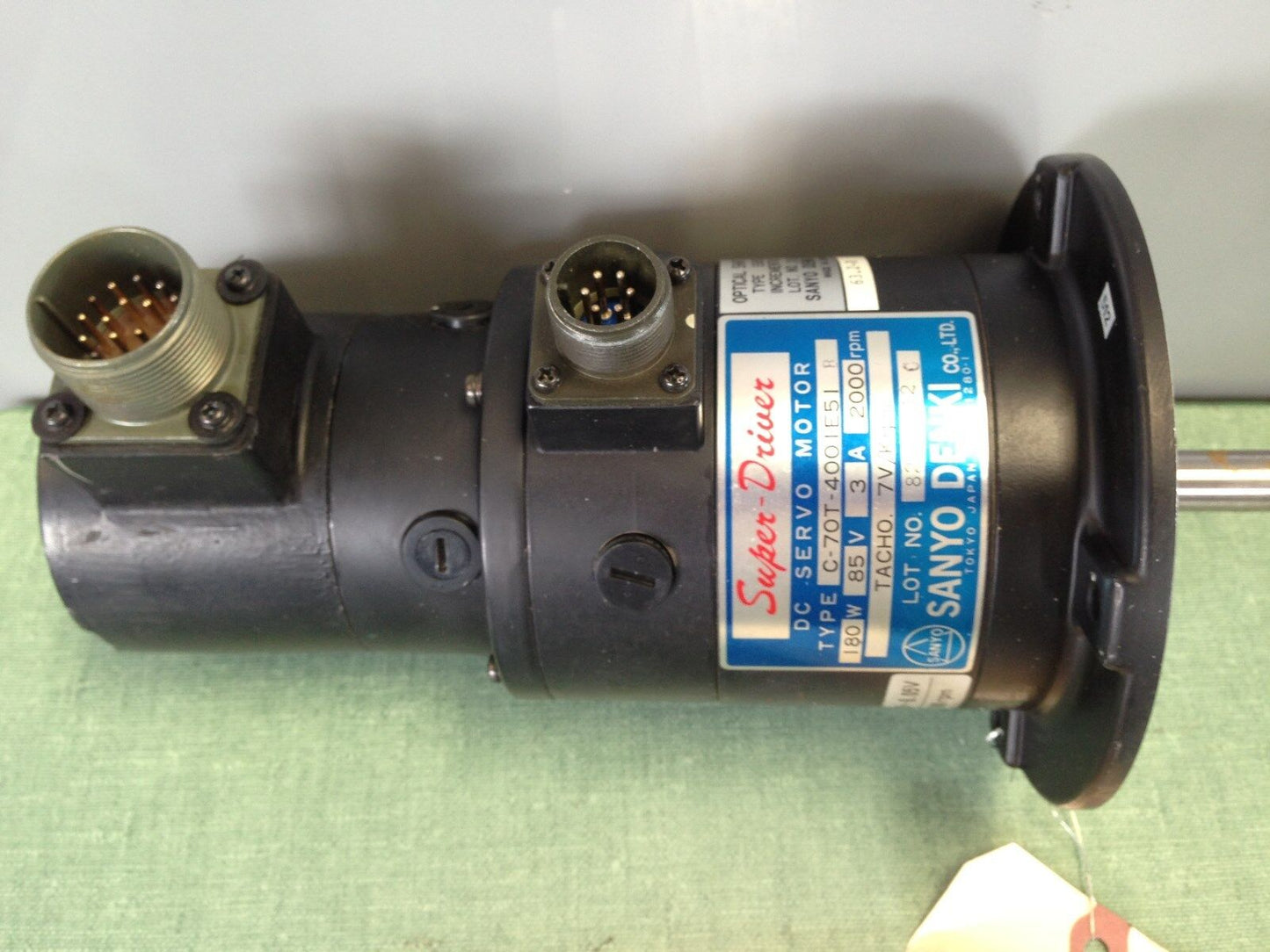 New Sanyo Denki C-70T-400Ie5i B Super-Driver Dc Servo Motor,C-70T-4001E51b,Tf
