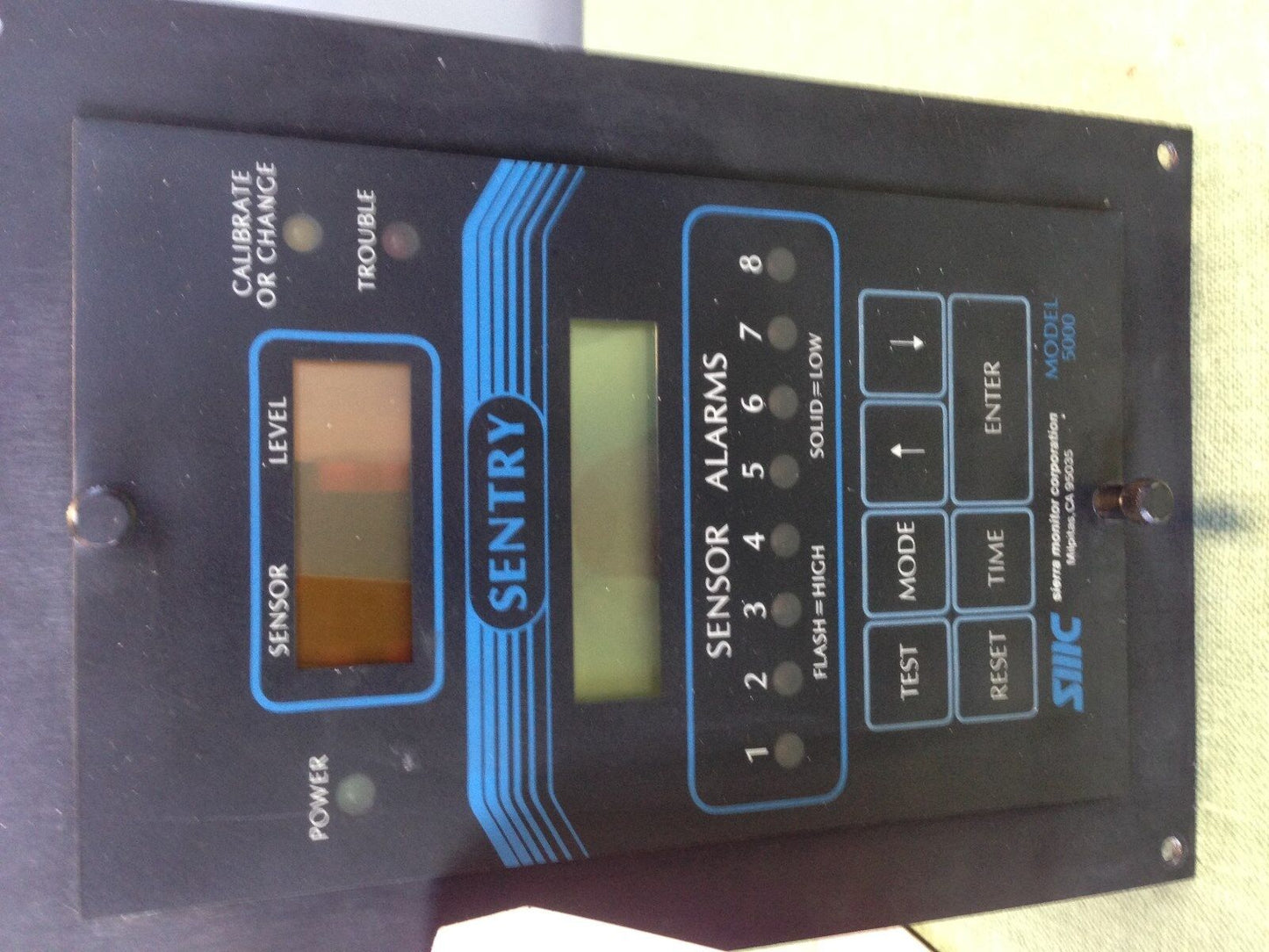 Sentry 5000,Siiic 5000,Smc Sierra Monitor 5000 Sensor Alarm Controller,Sa
