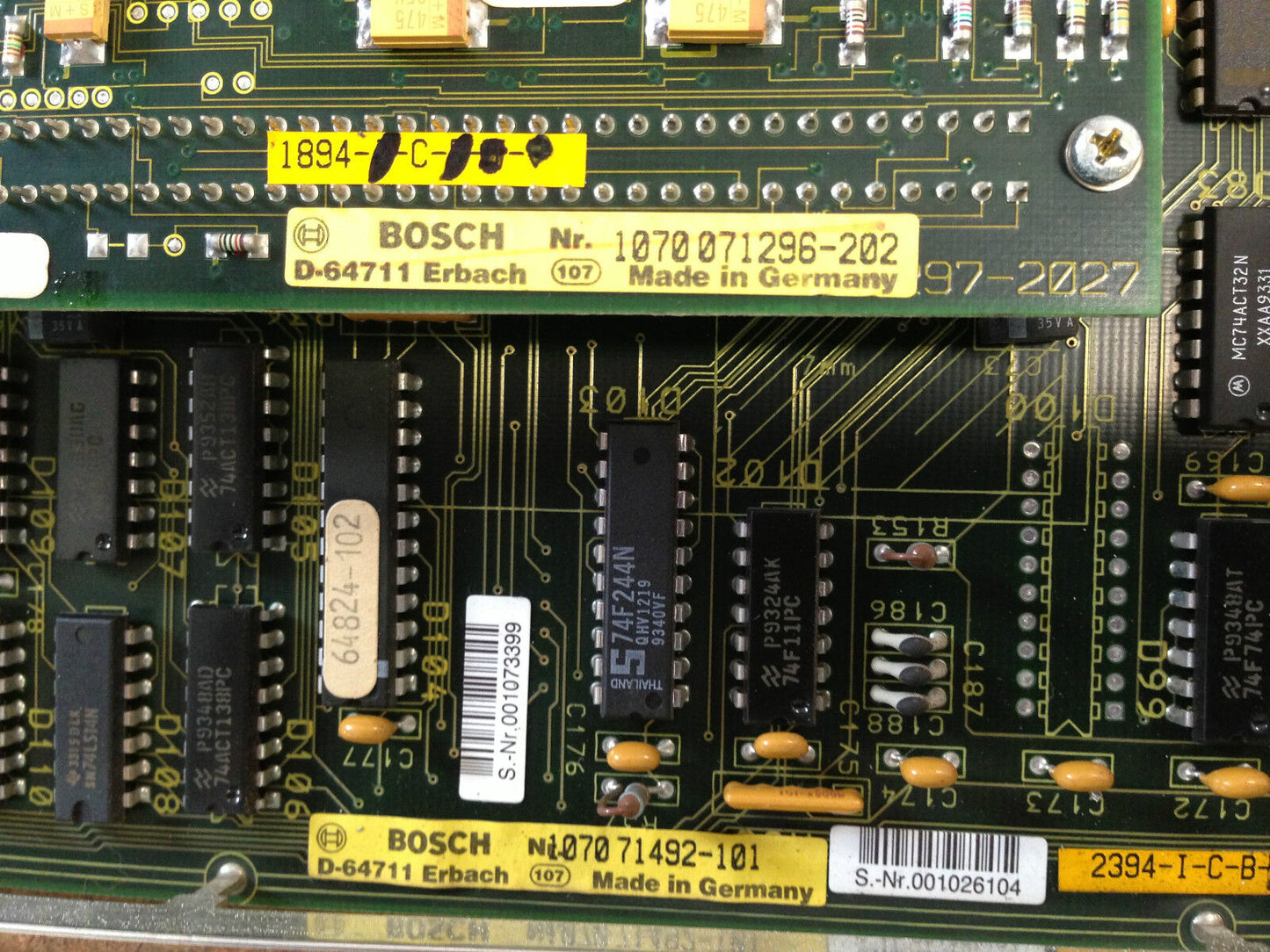 Bosch Servo-I Cnc Plc Module Ni07071492-101 1070065596-105 1070071296-202,To