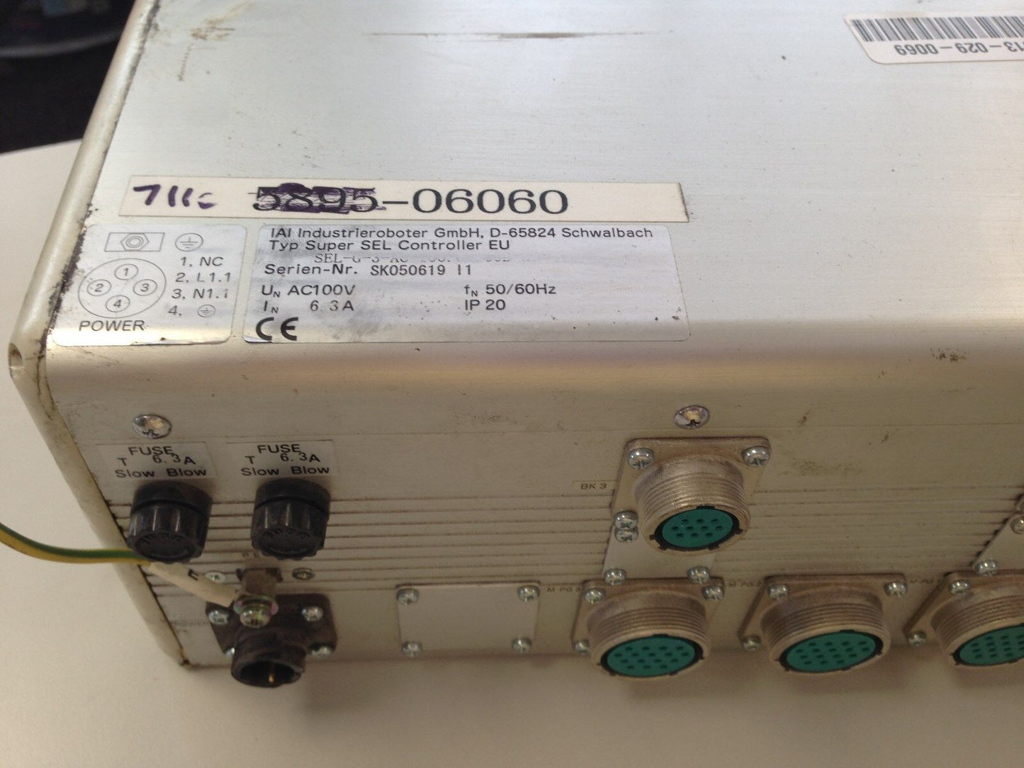 Iai Sel-G-3-Ac-100.60.60B-Eu Intelligent Actuator Super Controller D-65824,Tl