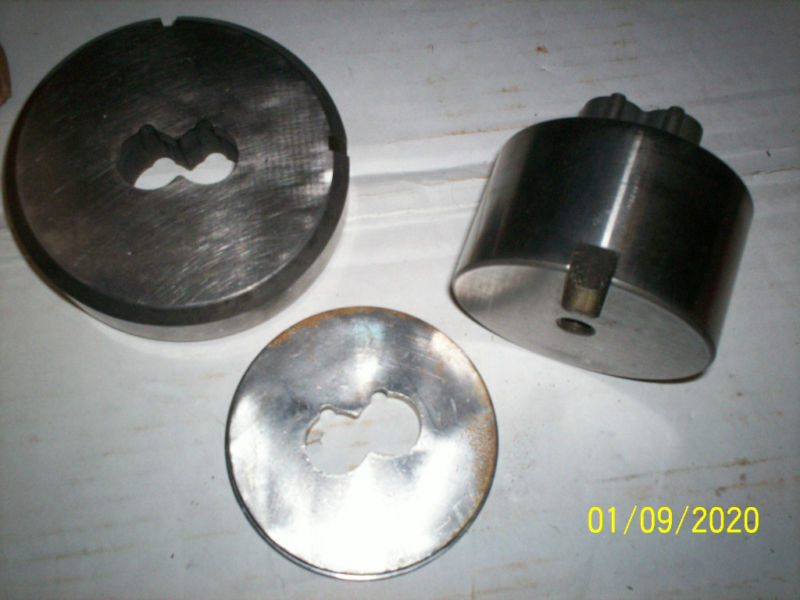 Wilson 3-1/2" Special Punch & Die Set Wt 2063,Wt Tin6mt-2063-Me3,Tg