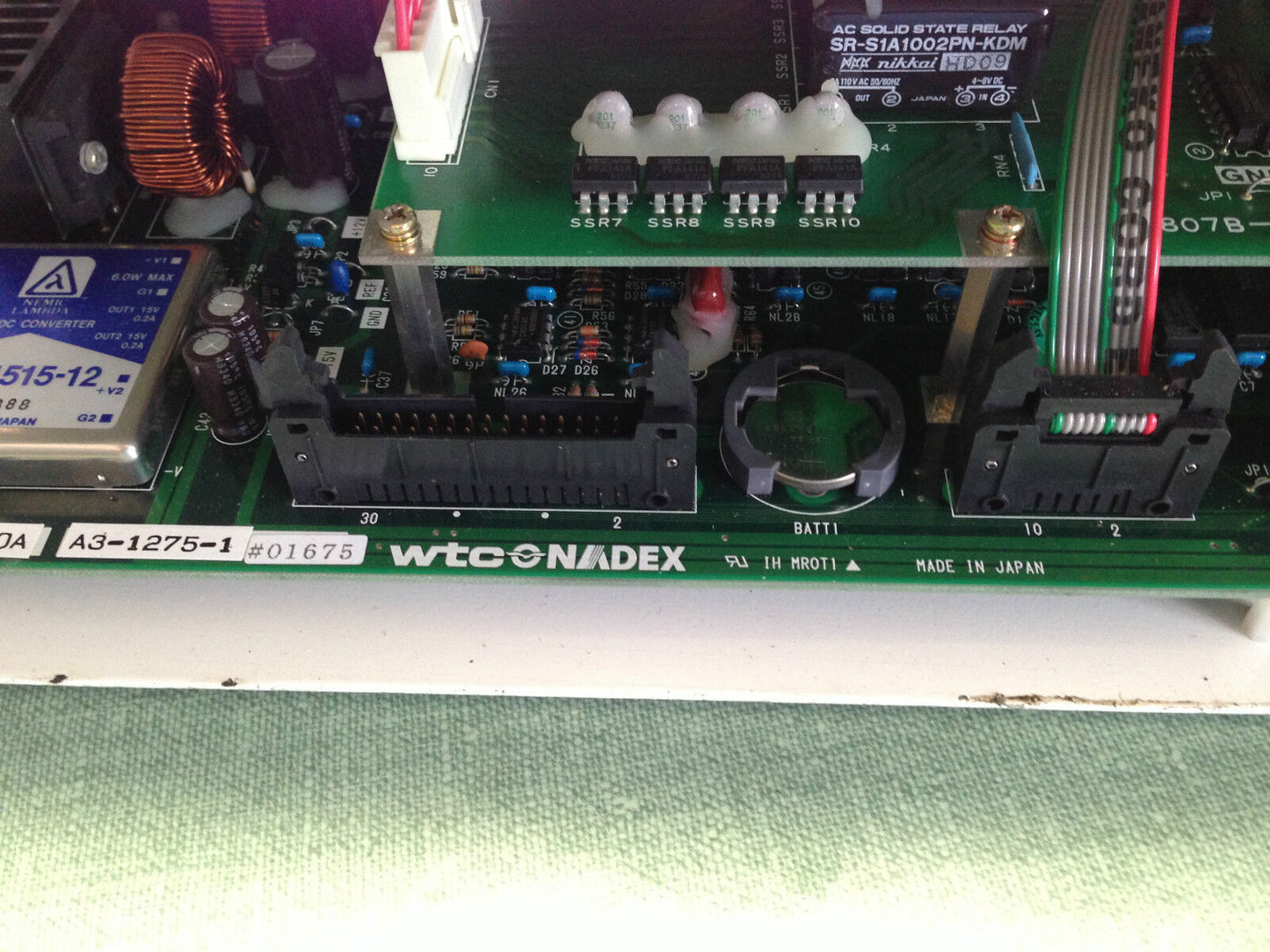 Nadex Nadesco U60-T94a,U60s Welding Controller 250V Wtc A3-1275 U6os Pc-805A,To